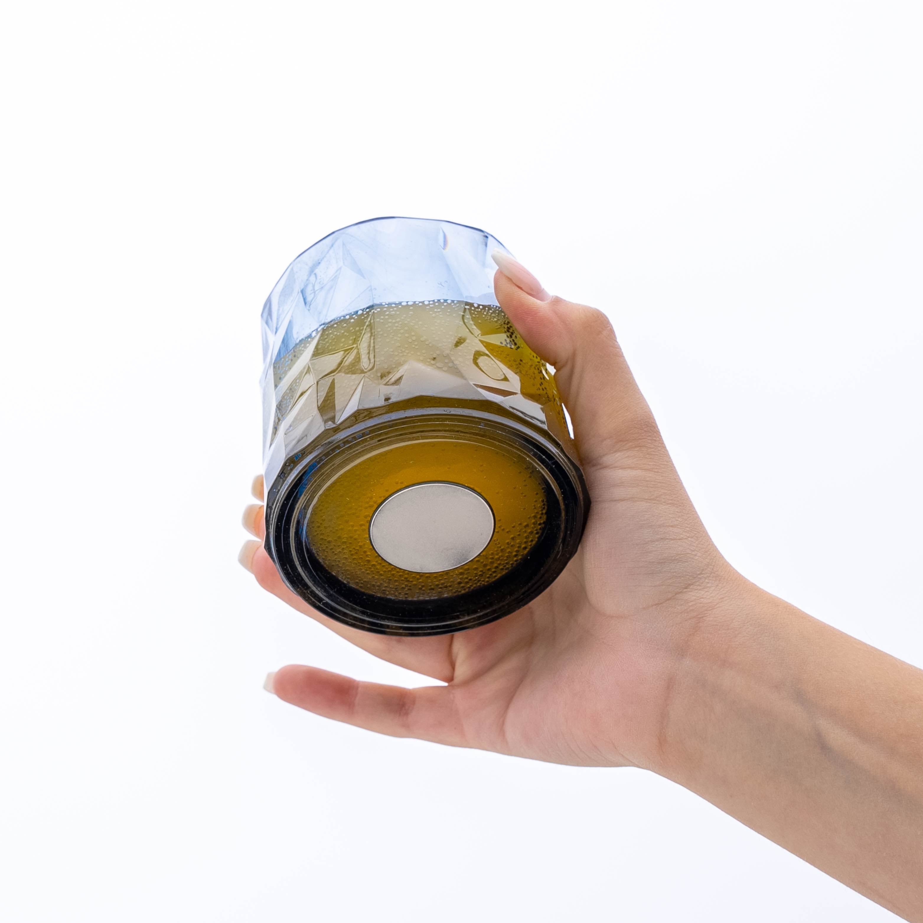 Premium Magnetic Plastic Tumbler - Insulated Grey Travel Mug for Coffee & Tea - Perfect for Office, Gym, and Outdoor Adventures