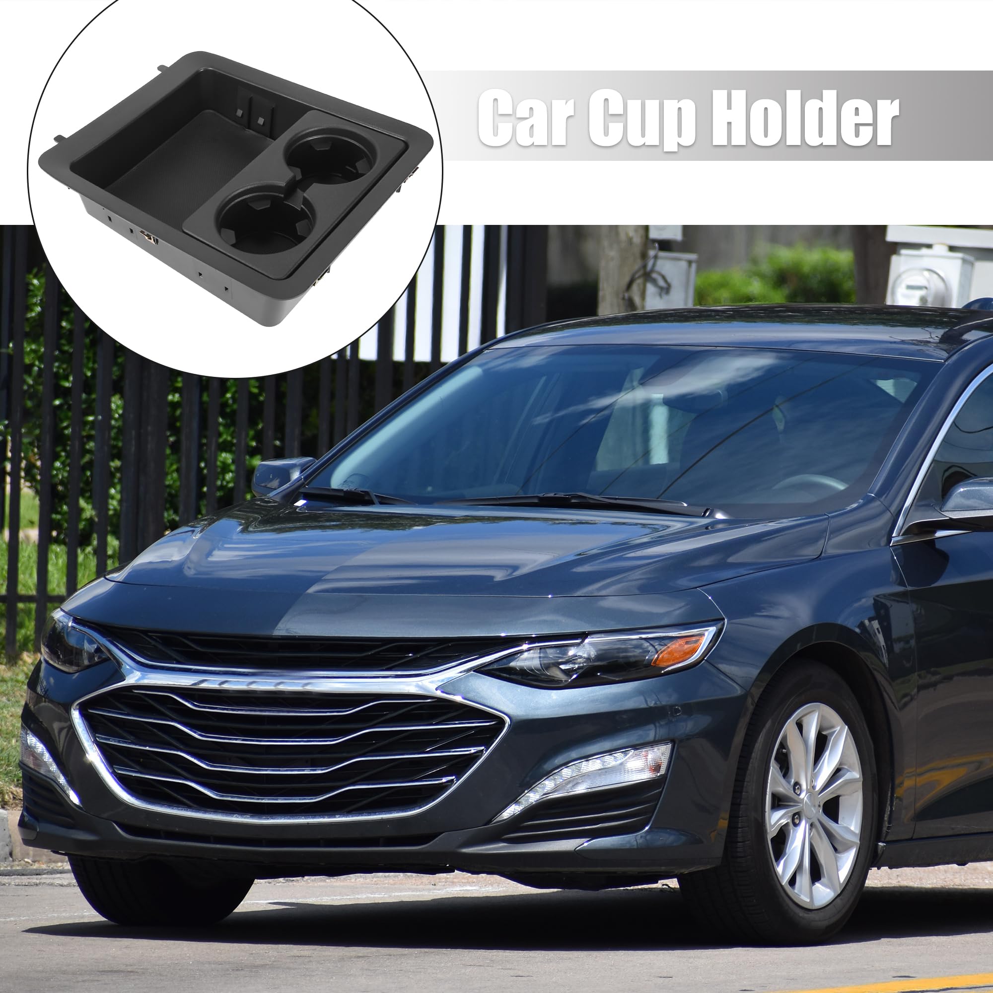 X AUTOHAUX Car Center Console Cup Holder 22860866 - Compatible with Chevrolet Silverado 1500, Avalanche, Suburban 1500 | Perfect for Road Trips, Commuting & Daily Driving