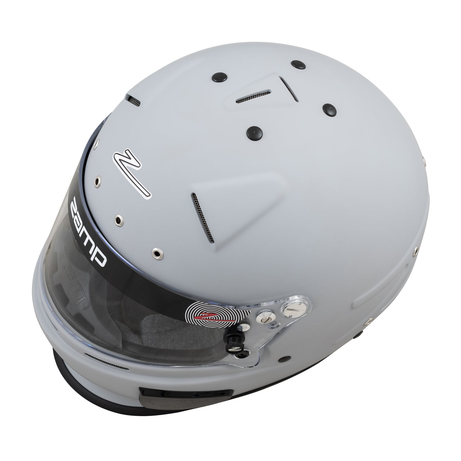 Zamp RZ 70E Racing Helmet - FIA 8859-2015 & Snell SA2020 Certified - Lightweight Switchable Visor for Motorsports, Karting, and Track Racing