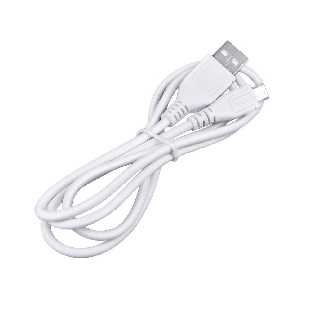 PK Power 5ft White Micro USB Cable for Altec Lansing Speakers - Perfect for Travel & Outdoor Use