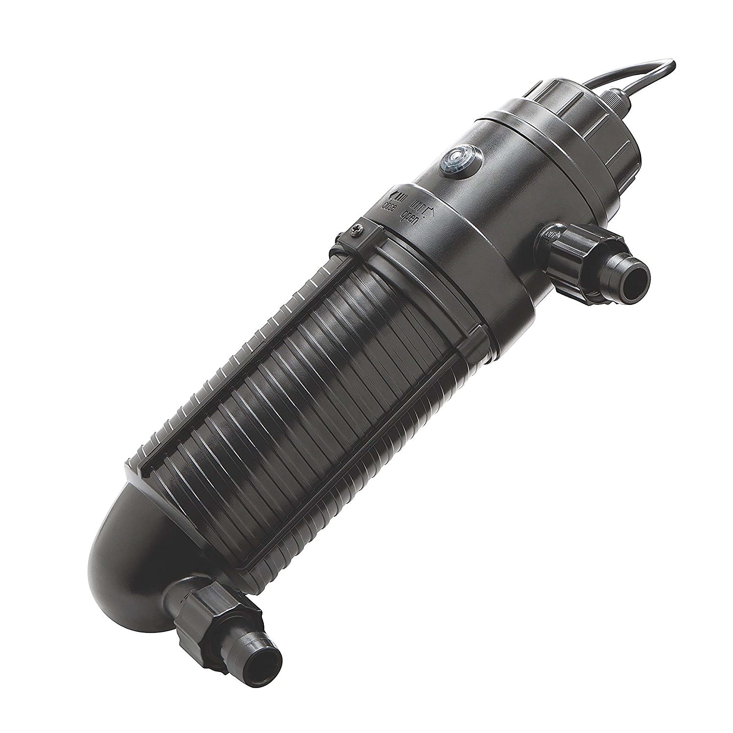 Coralife Turbo-Twist 6X UV Sterilizer for Saltwater Aquariums up to 250 Gallons - Marine Fish Tank Water Purifier for Reef & Coral Tanks | Eliminates Algae, Bacteria & Parasites