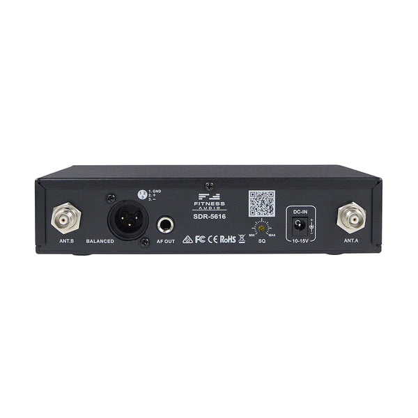 Fitness Audio U Series System with Aeromic Wireless Headset Microphone - Perfect for Gym Workouts, Running, and Group Fitness Classes