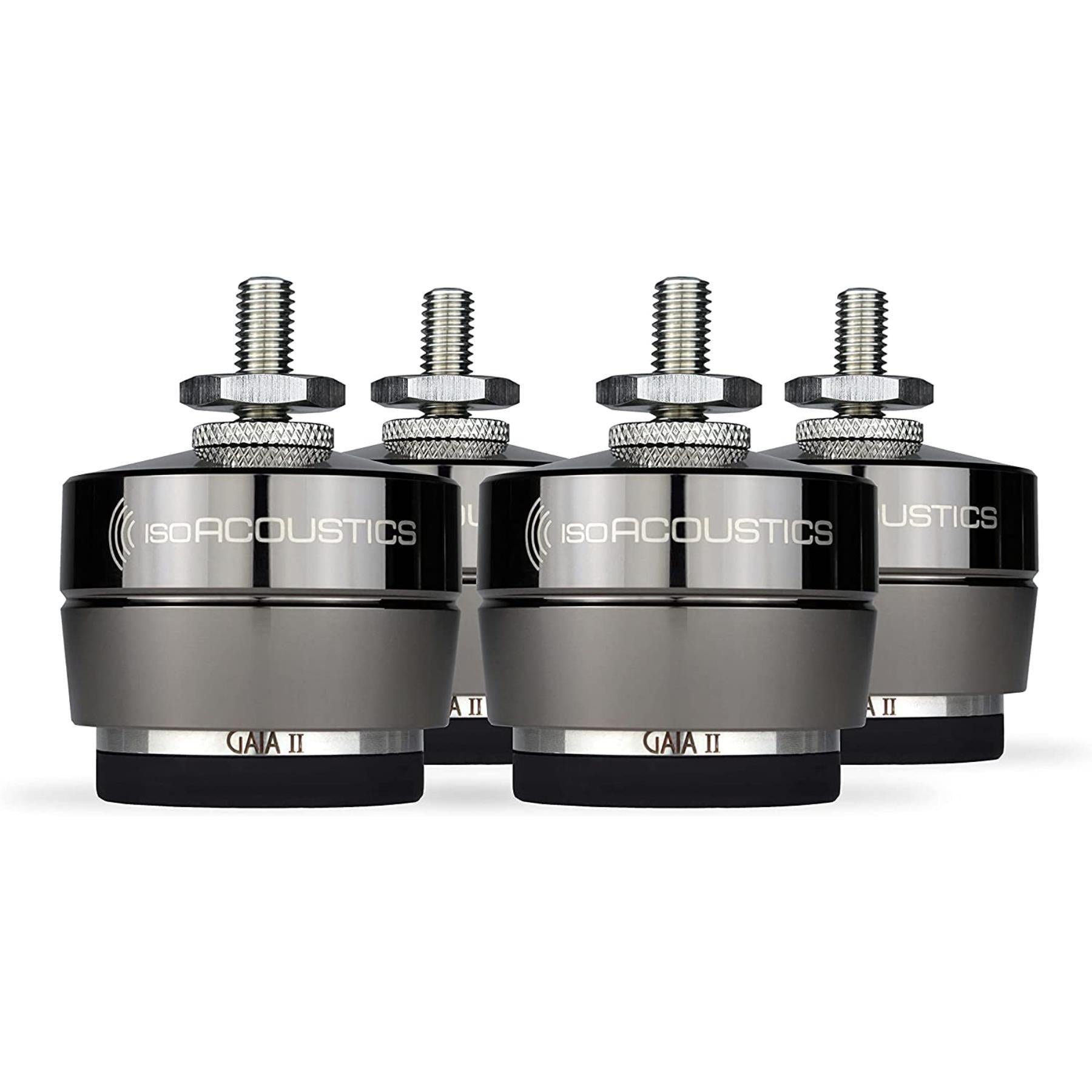 IsoAcoustics GAIA Series Speaker Isolation Feet - Set of 4 for Home Audio & Studio Monitors - Reduce Vibrations & Improve Sound Quality