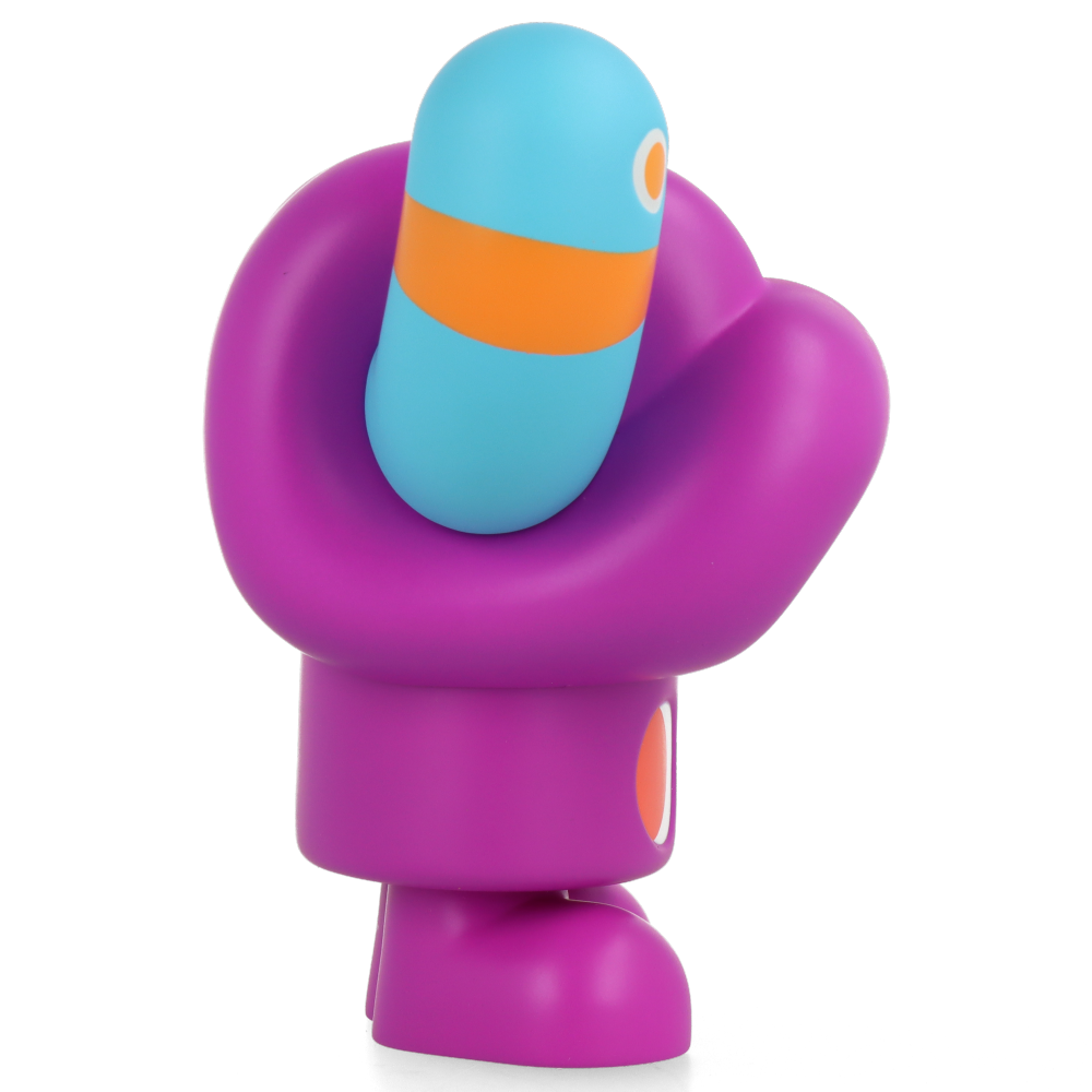 Superdeux Mood Palmer - Purple Aesthetic Mood Light for Relaxation & Meditation | Perfect for Bedroom, Yoga Studio & Spa Decor
