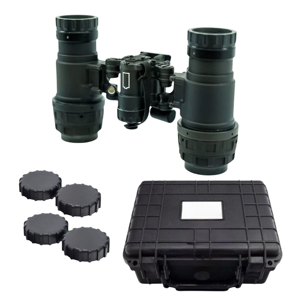 AN/PVS-31A ARNVG Gen 3 White Phosphor Night Vision Goggles - 2700+ FOM for Military, Hunting & Tactical Operations