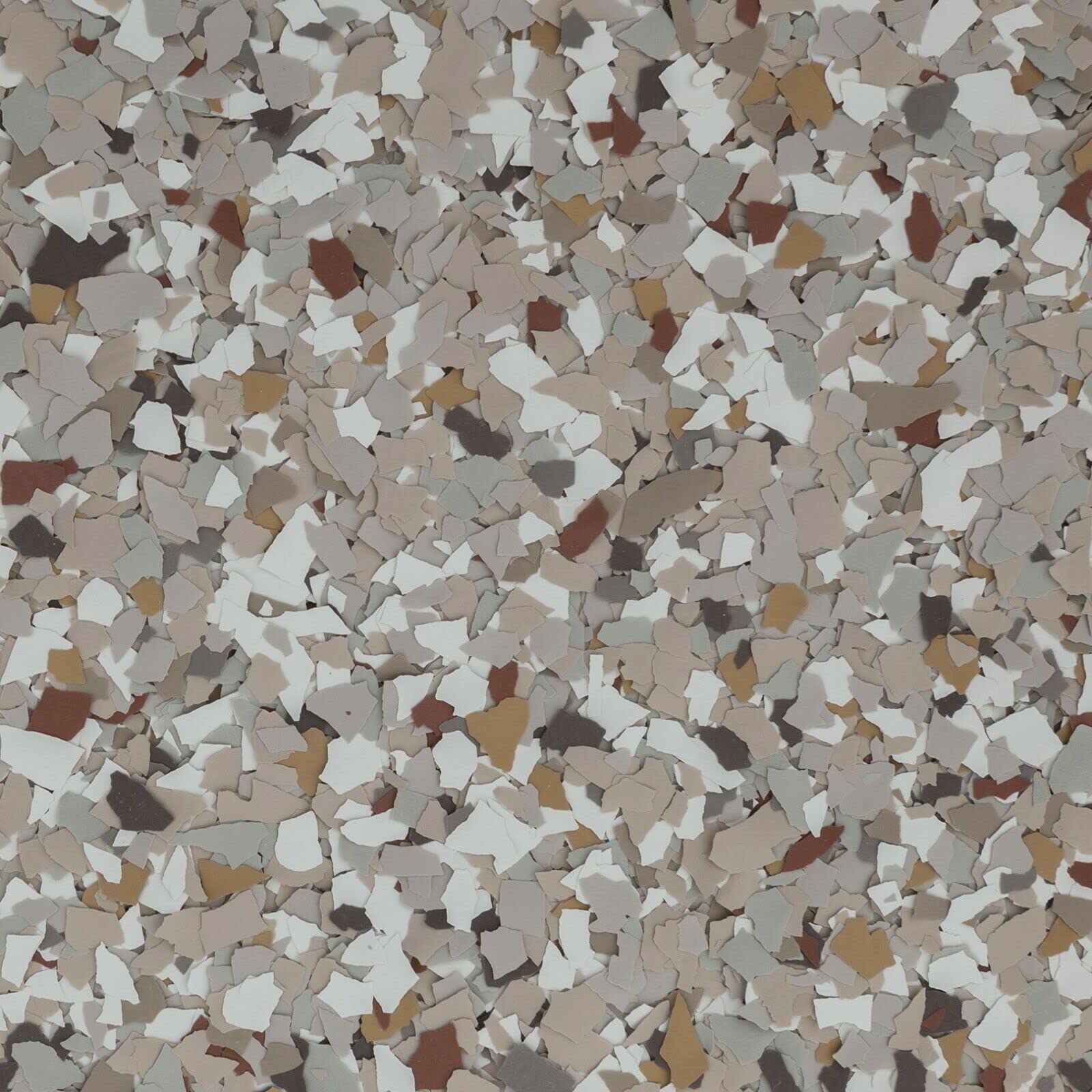 40 LB Box Signature Blend Epoxy Flake (Creekbed Flake) - Premium Epoxy Resin for Flooring, Countertops & DIY Projects - Durable & Decorative for Garages, Basements & Commercial Spaces