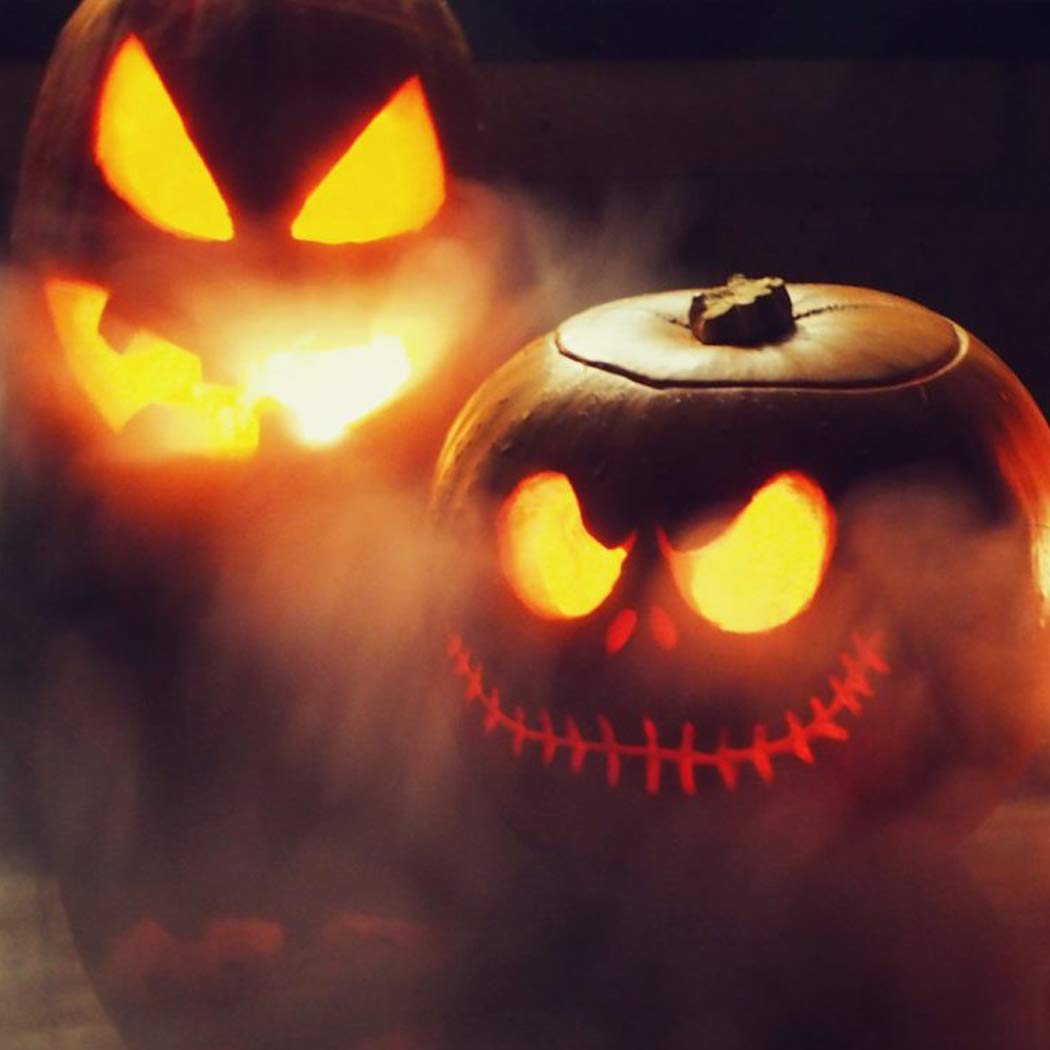 PULACO Water Mist Maker Fog Machine with Splash Guard - Perfect for Halloween Decorations, Parties, Haunted Houses & Indoor/Outdoor Events