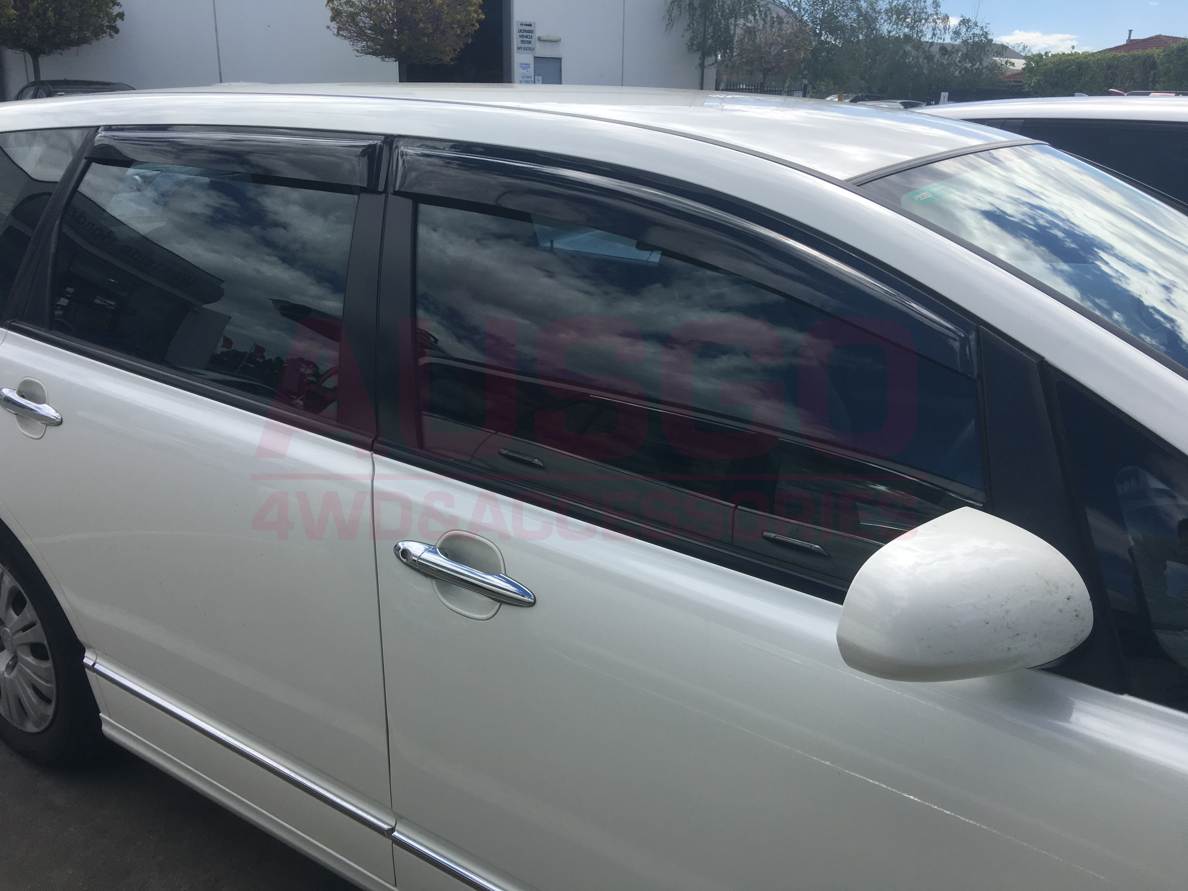 Weather Shields for Honda Odyssey 3rd Gen (2004-2009) | Wind & Rain Protection | Durable Car Window Deflectors for All-Weather Driving