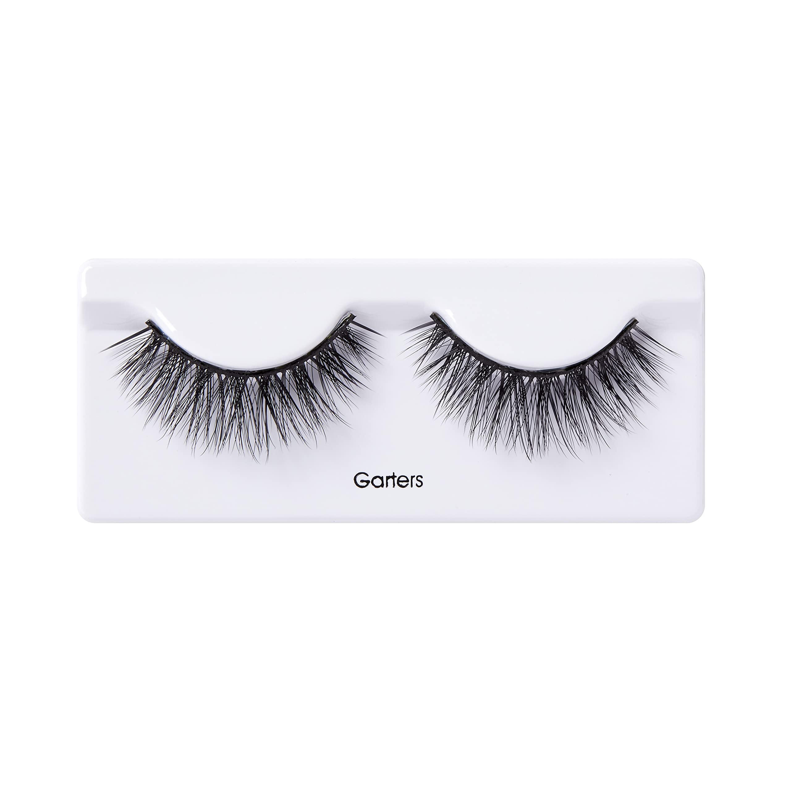 KISS Lash Couture Triple Push Up False Eyelashes - 3D Volume, Cruelty-Free & Reusable Lashes with Lash Glue & Garters - Perfect for Parties, Weddings & Special Occasions