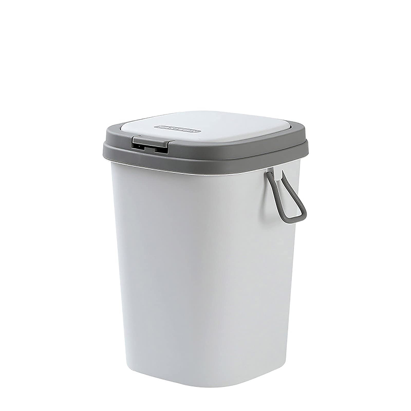 Durable Press-Type Trash Can with Lid - Ash Bin for Kitchen, Bathroom, Living Room | Household Waste Basket for Paper, Garbage & Recycling | Ideal for Home, Office & Commercial Use
