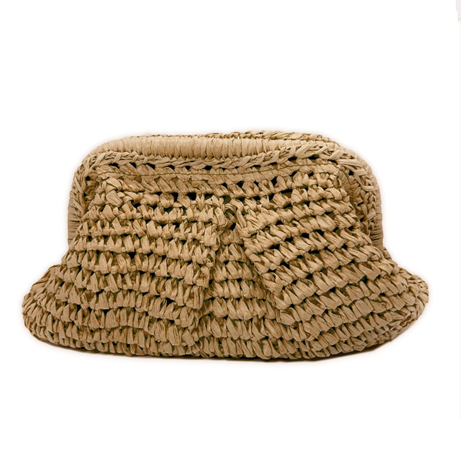 Stylish Straw Clutch Handbag with Chain Strap - Designer Woven Crossbody Shoulder Bag for Women | Perfect for Beach Parties, Summer Outings & Evening Events