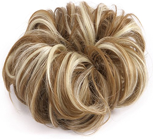 ginger brown mix bleach blonde