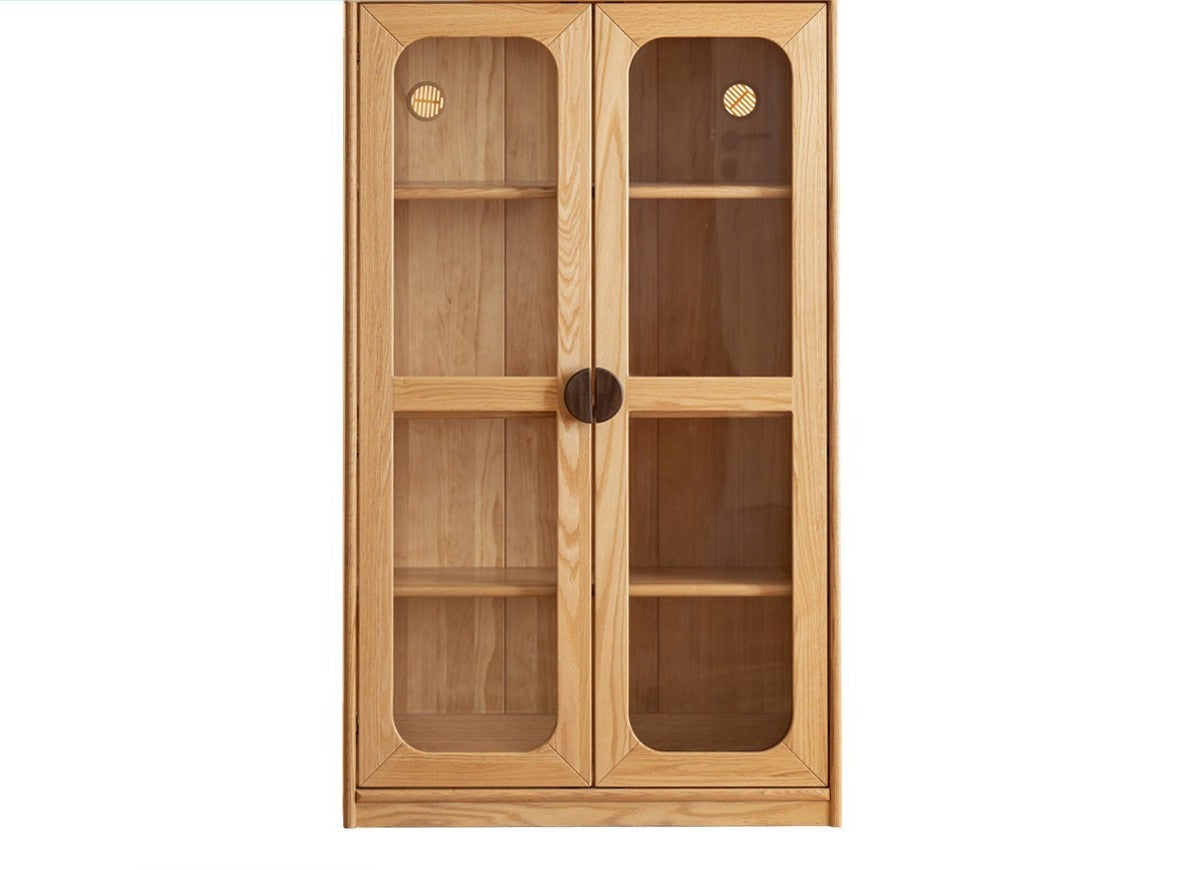 Solid Oak Wood Kids Bookcase & Bookshelf - Durable Children's Book Storage for Bedroom, Playroom, and Classroom Organization