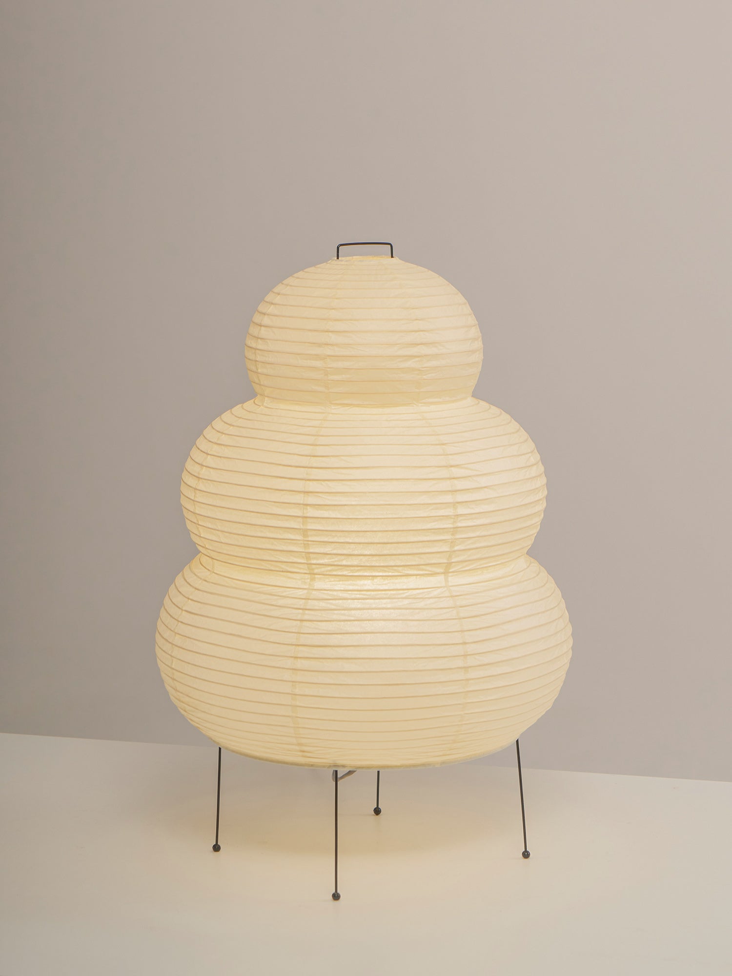 Akari Paper Table Lamp - Handmade Japanese Shoji Style Lighting for Bedroom, Living Room & Office - Warm Ambient Light for Relaxation & Decor