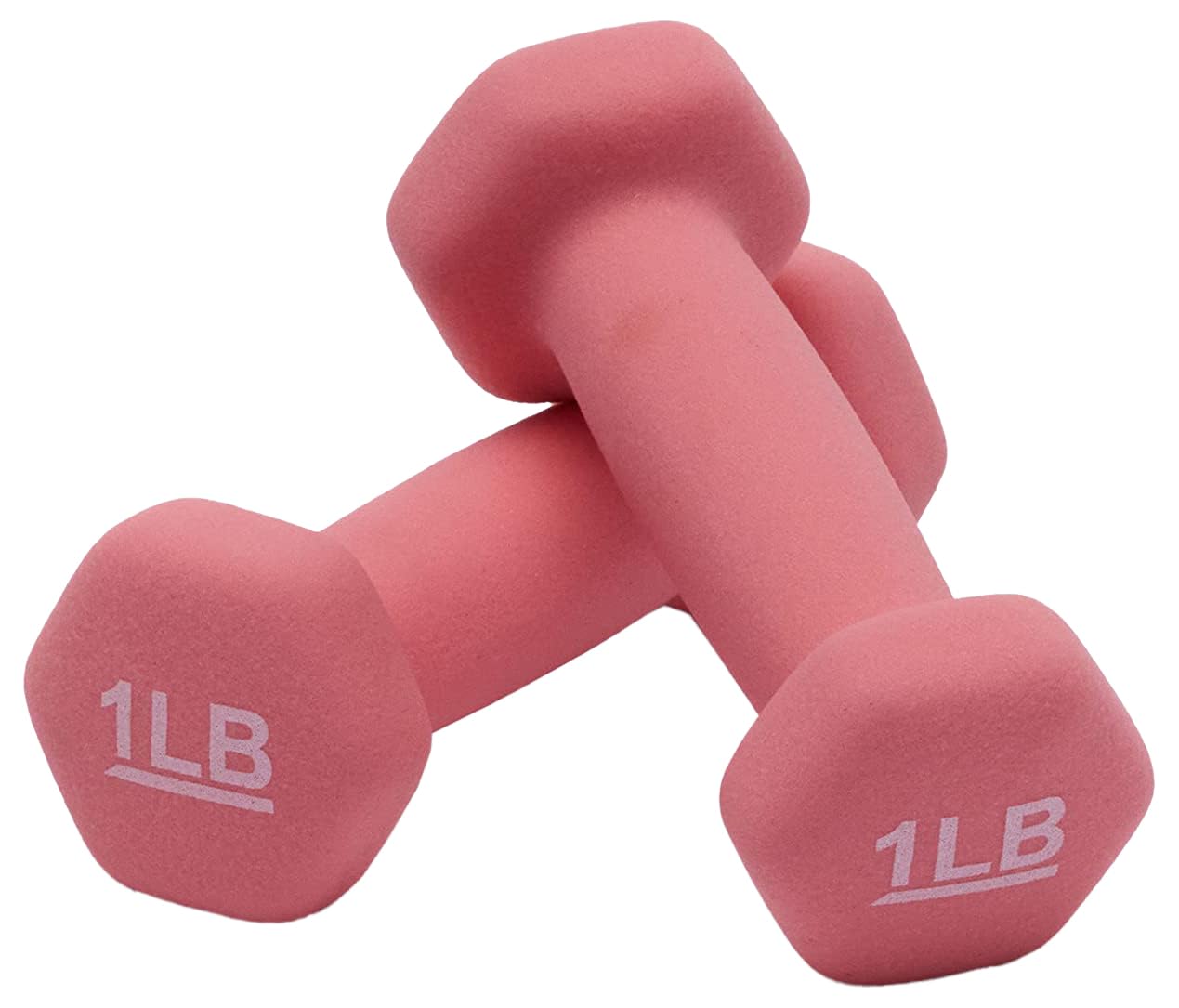 Amazon Basics Neoprene Dumbbell Hand Weights - 3lb, 5lb, 8lb Set for Home Gym, Strength Training & Fitness Workouts | Non-Slip Grip for Yoga, Pilates & Cardio Exercises