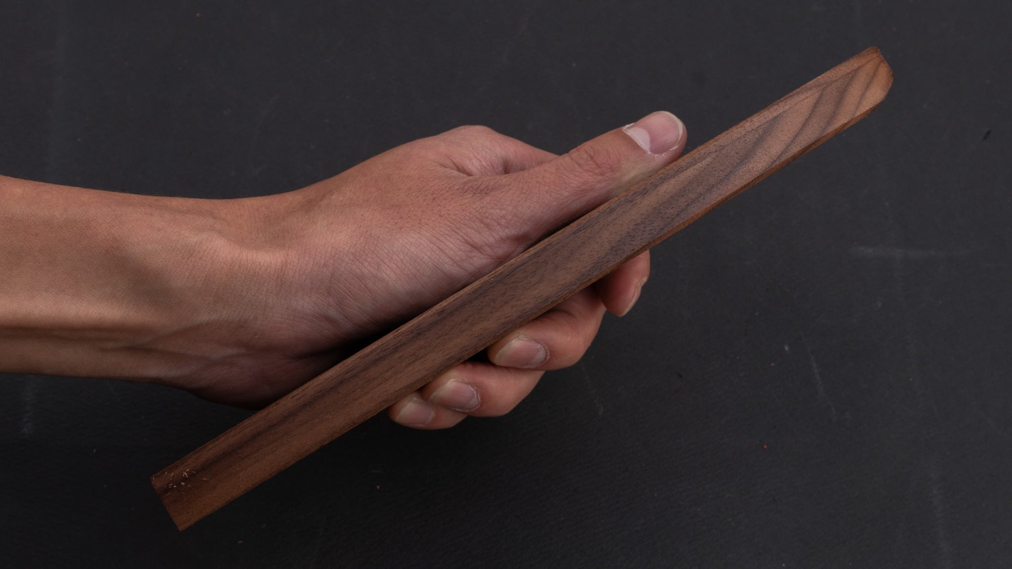 Hitohira WB Walnut Saya Deba Knife 180mm (9mm Wa Handle) - Premium Japanese Kitchen Knife for Sushi, Fish Filleting & Meat Cutting