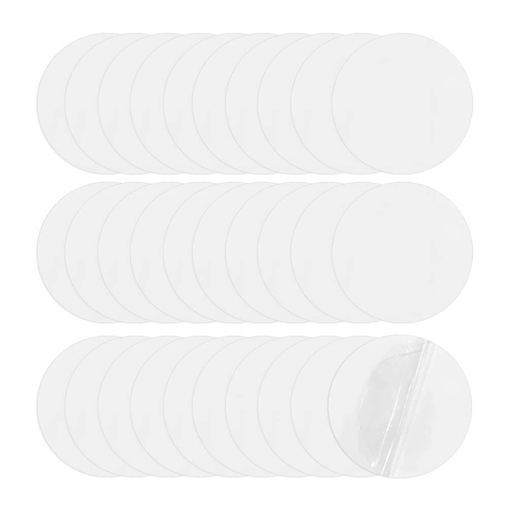 30 Pack Self-Adhesive PVC Repair Patches - Vinyl Pool Liner Repair Kit for Inflatable Boats, Rafts & Kayaks - Waterproof Pool Patch Kit for Quick Fixes at Home, Camping or Beach Outings