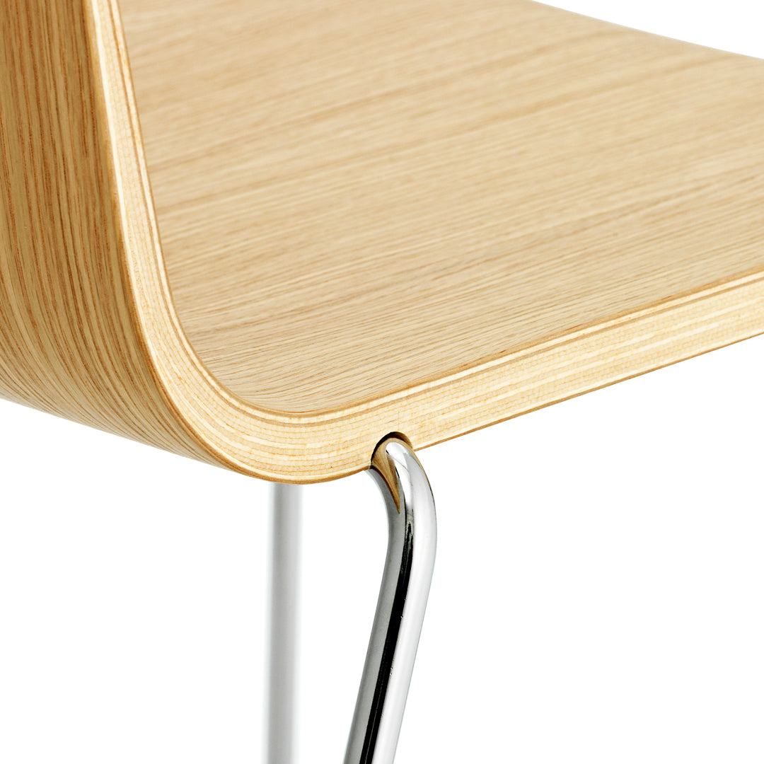 Just Chair - Heavy Duty Steel Stackable Chair for Office, Restaurant & Events - Durable & Space-Saving Seating Solution