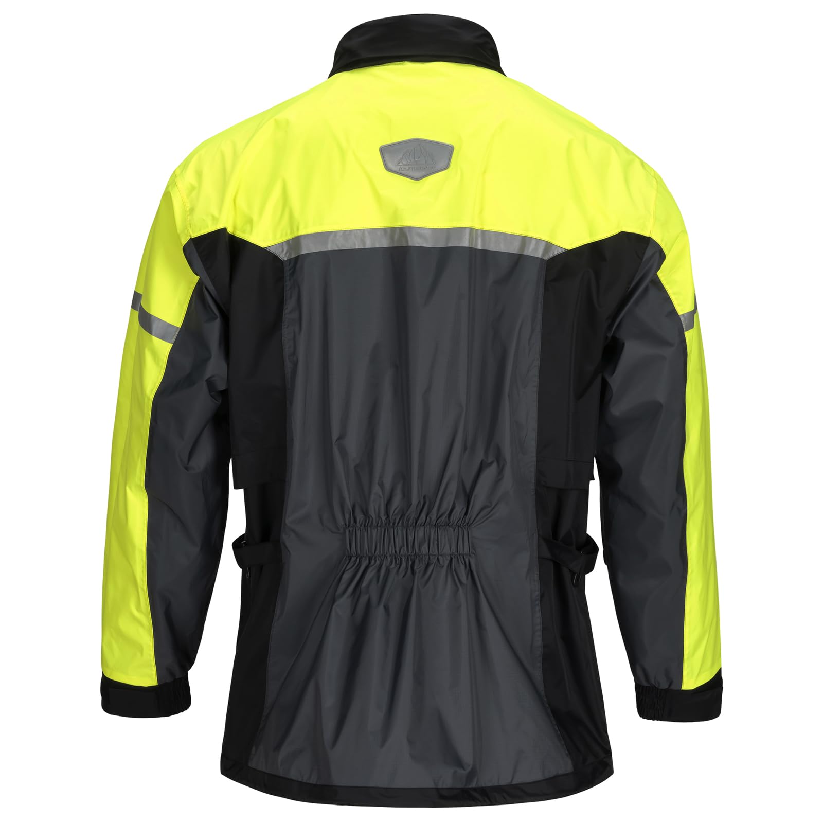 Tourmaster Sentry Waterproof Rain Jacket for Men & Women - Lightweight Windproof Cycling Motorcycle Commuter Gear for Outdoor Activities & Travel