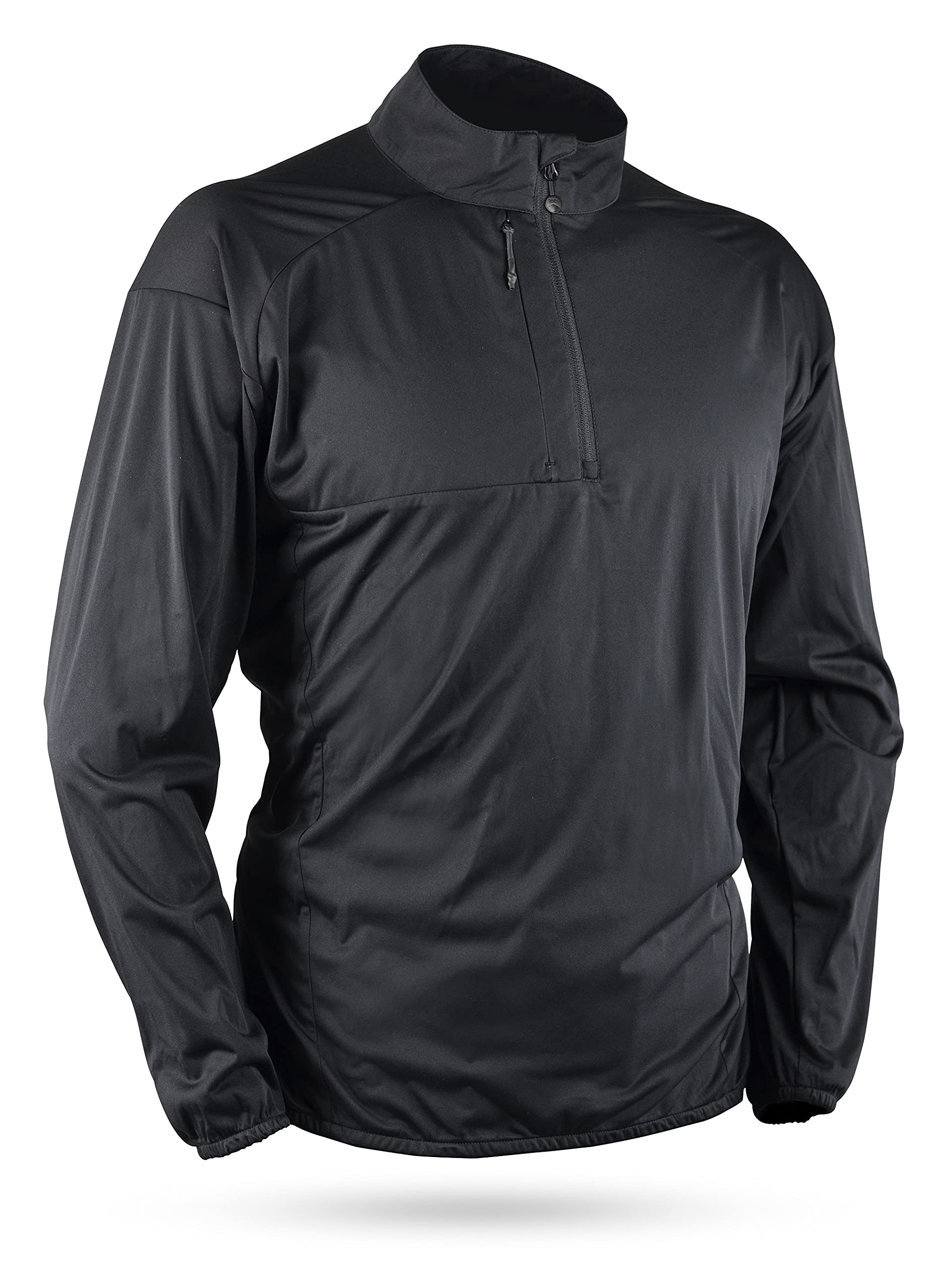 Sun Mountain 2021 Men's Summit Long-Sleeve Golf Pullover - Breathable Performance Shirt for Golfers - Perfect for Cool Weather Golfing & Outdoor Activities