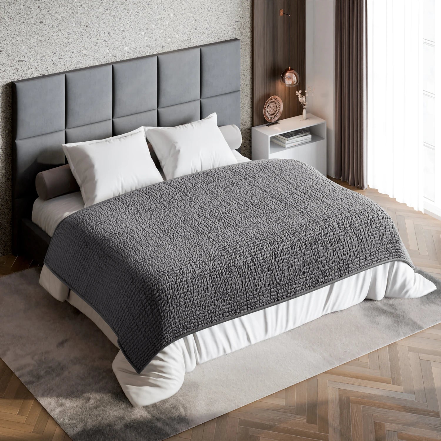 Waterproof King Size Blanket - Super Soft & Cozy for Indoor & Outdoor Use - Perfect for Camping, Picnics, and Pet Protection