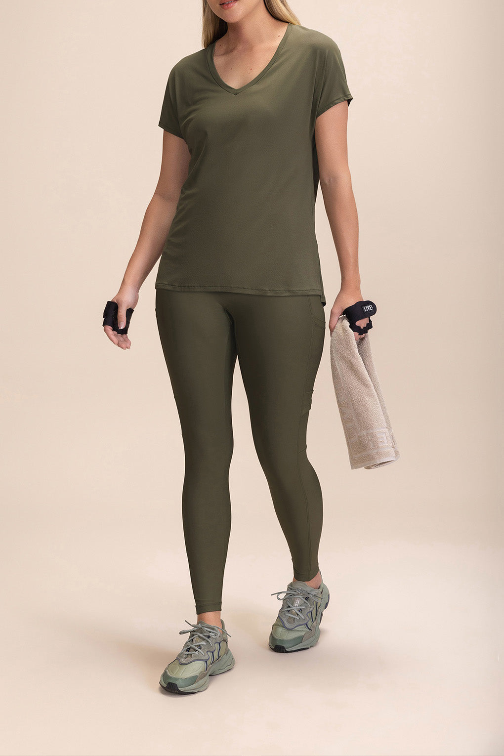 Hydefit® Adaptiv Strong Leggings - High Waist Yoga Pants for Women, Tummy Control Workout Leggings with 4-Way Stretch - Perfect for Gym, Running, Pilates & Lounge Wear
