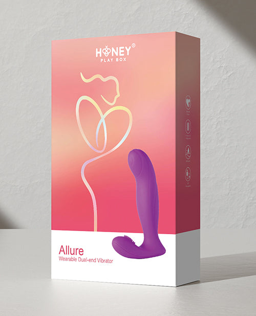 Allure Wearable G-Spot Vibrator with Clit Stimulator - Hands-Free Pleasure for Couples & Solo Play, Perfect for Date Nights & Self-Care Moments