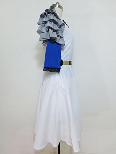 Rize Kamishiro Cosplay Costume - Tokyo Ghoul Anime White Dress Outfit for Halloween, Cosplay Events & Anime Conventions