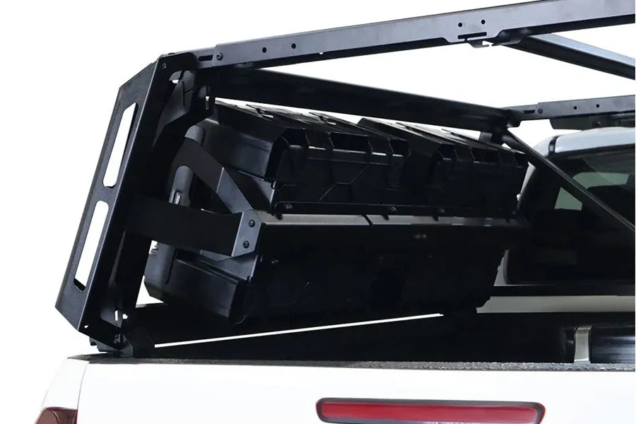 Front Runner Outfitters Twin Wolf Pack Pro Cargo System Bracket - Heavy Duty Roof Rack Mounting Kit for Off-Road Vehicles & Adventure Gear Storage | Perfect for Jeep, Truck & SUV Overlanding Trips