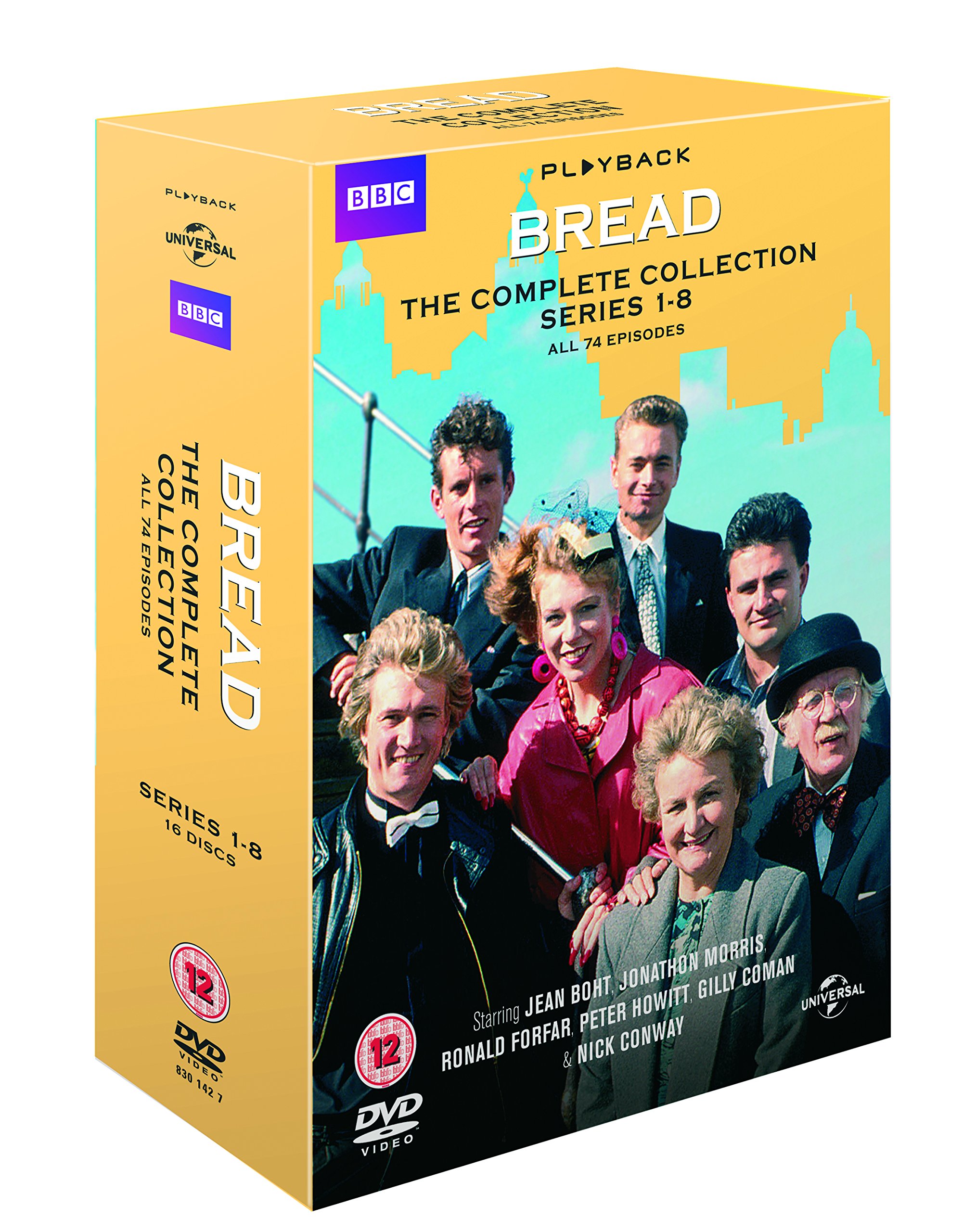 Bread: The Complete Collection Series 1-8 [DVD] [2017] - Classic British Comedy TV Show for Family Entertainment & Nostalgic Viewing