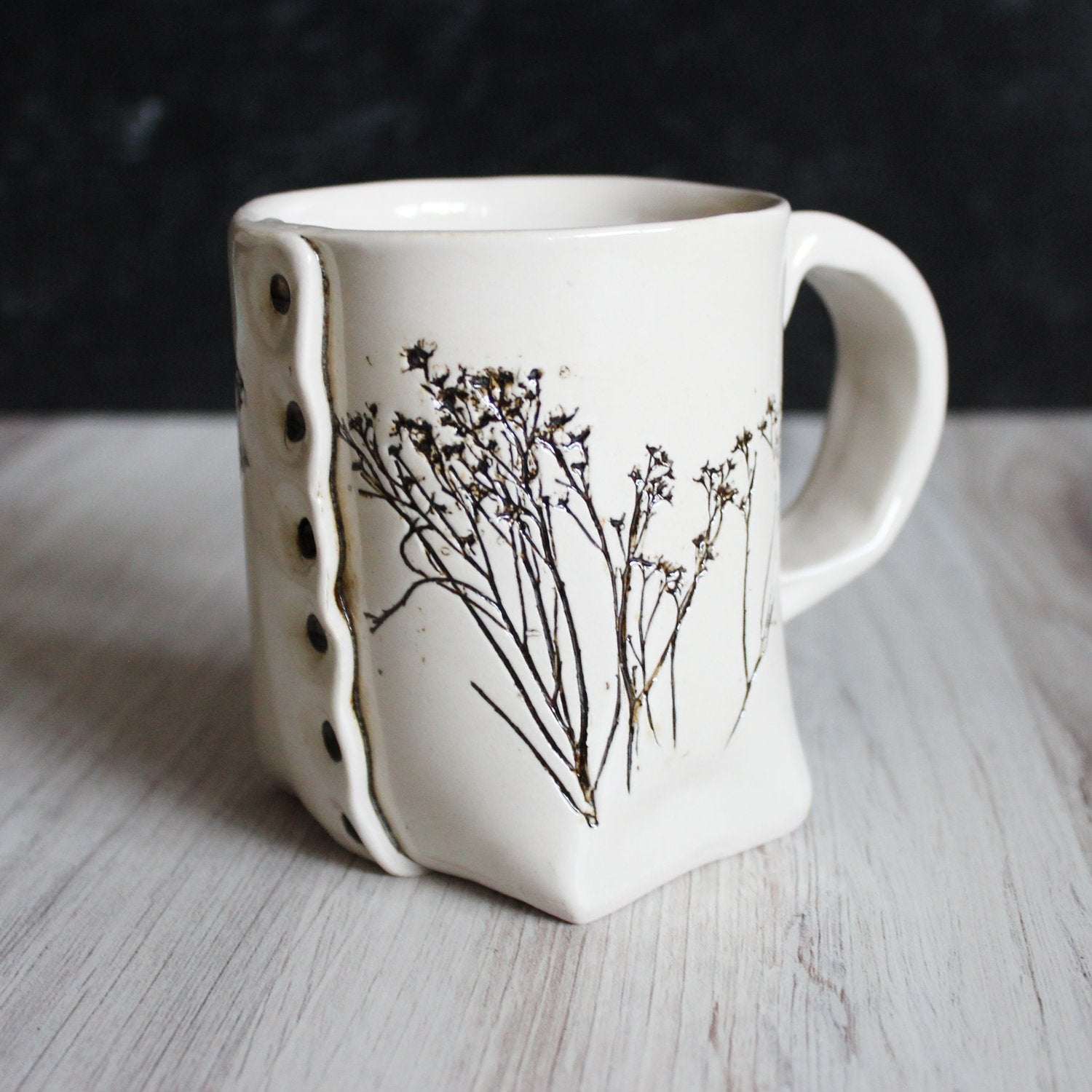 Handmade Ceramic Coffee Mugs with Unique Designs - Perfect for Home, Office & Gifts | Durable & Microwave Safe
