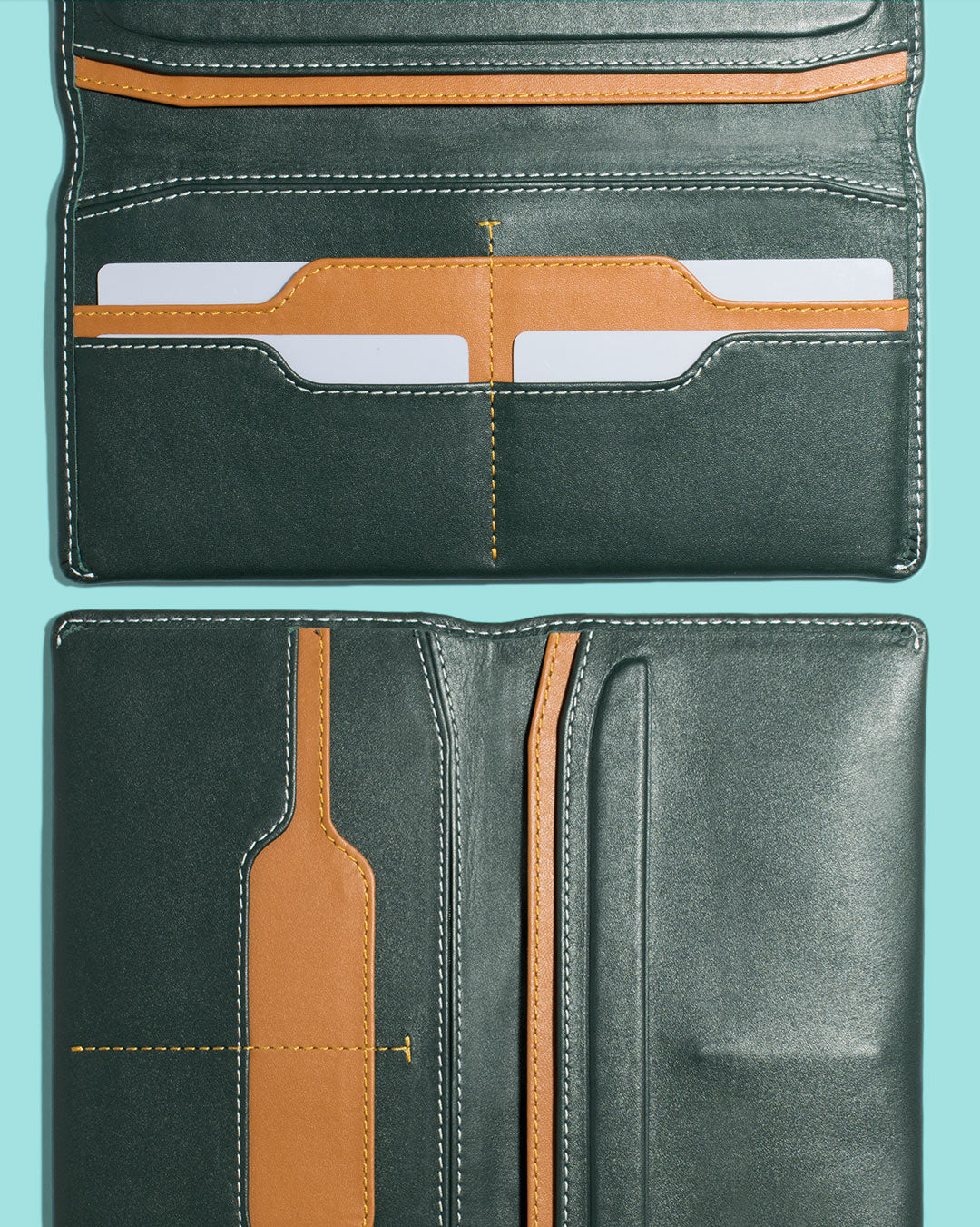 Premium Space-Themed Long Wallet for Men & Women - RFID Blocking Slim Bifold Wallet - Perfect for Travel, Business & Everyday Use