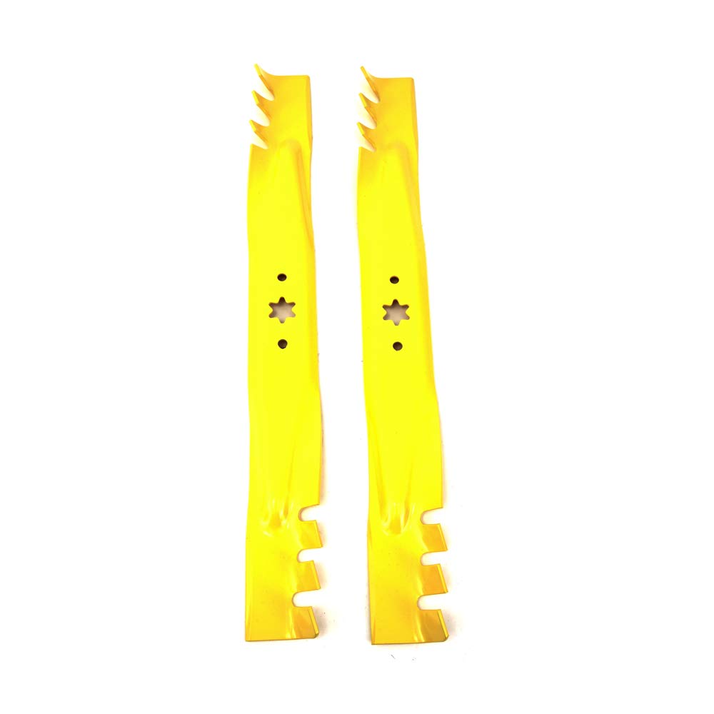 Arnold MTD Genuine Parts 490-110-0137 42-Inch Xtreme Lawn Mower Blade Set - High-Performance Replacement Blades for MTD Riding Mowers - Perfect for Grass Cutting & Lawn Maintenance