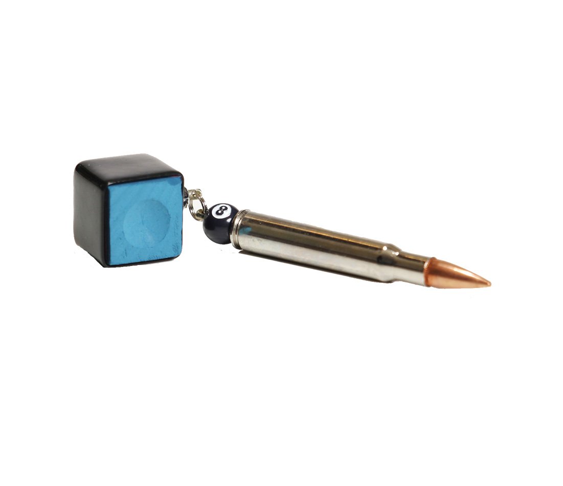 Premium Bullet Pool Cue Chalk Holder - Black Pool Stick Chalk Box for Billiards & Snooker | Perfect for Professional Players & Home Game Rooms