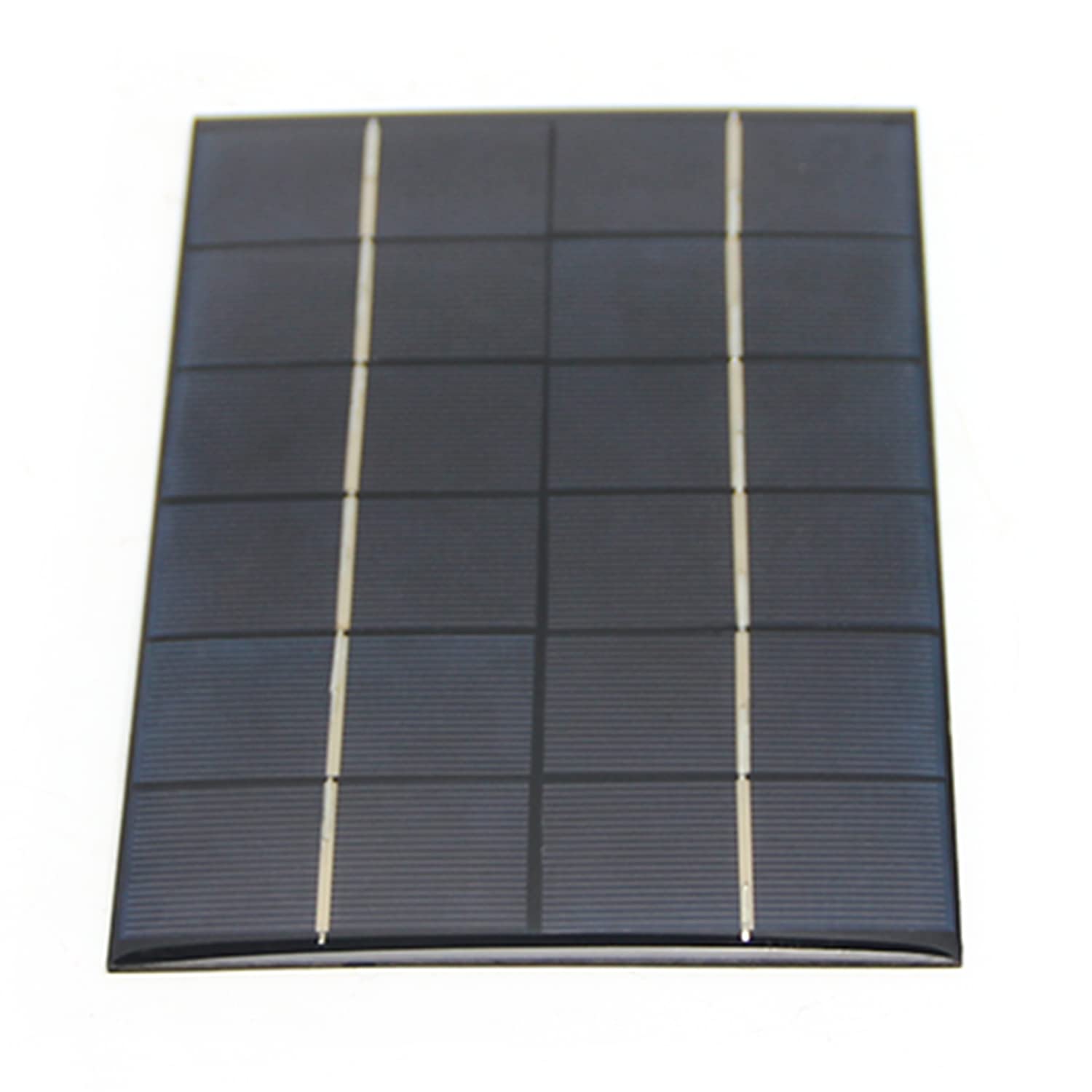 Fielect 6V 4.2W Mini Solar Panel Charger - Polysilicon Solar Epoxy Cell for DIY Solar System Kit (200x130mm) | Perfect for Outdoor Camping, RV, Boat & Emergency Power Supply