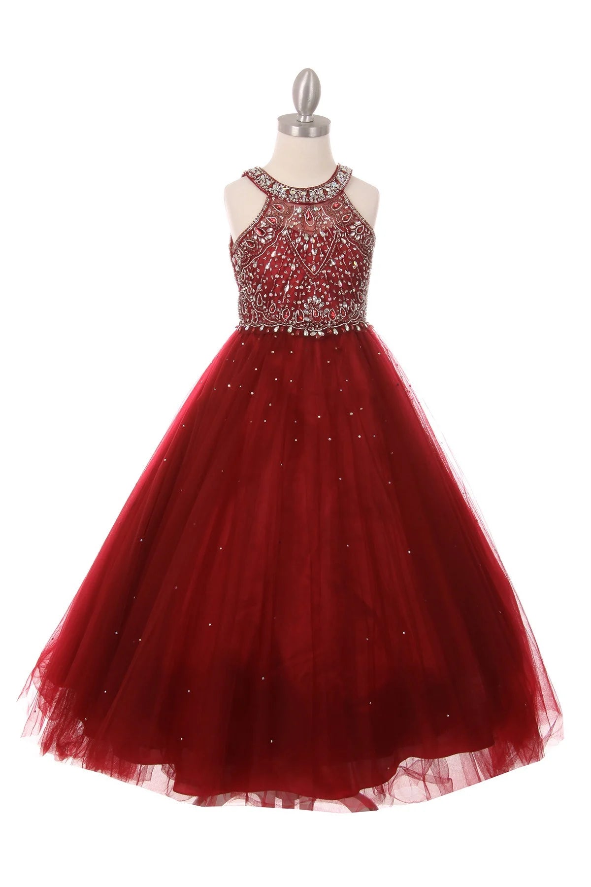 Elegant Ball Gown Dress for Women - Formal Evening Gown with Flowy Skirt (Style 5027) | Perfect for Prom, Wedding, Quinceañera & Black Tie Events