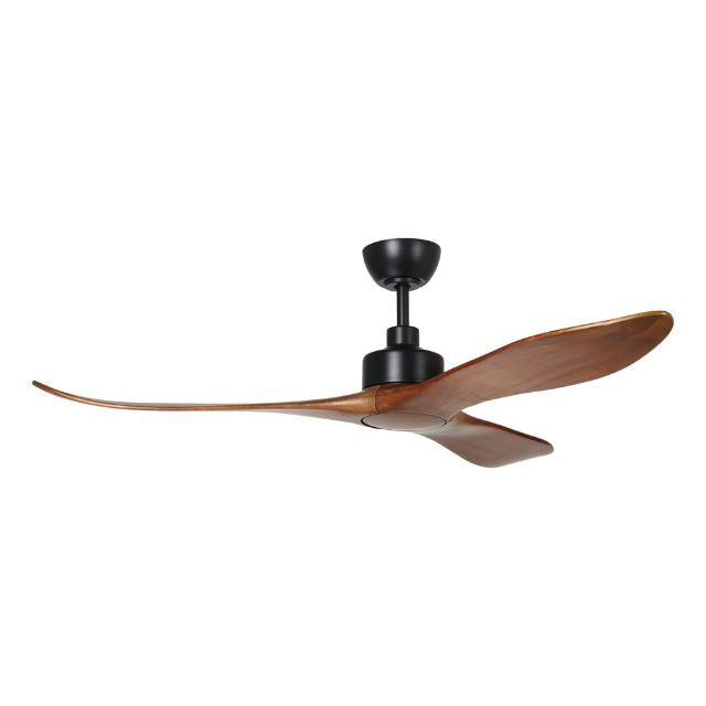 Eglo Currumbin 60 Inch DC Ceiling Fan with Remote Control - Merbau Black Finish - Energy Efficient Quiet Operation for Bedroom, Living Room, or Outdoor Patio