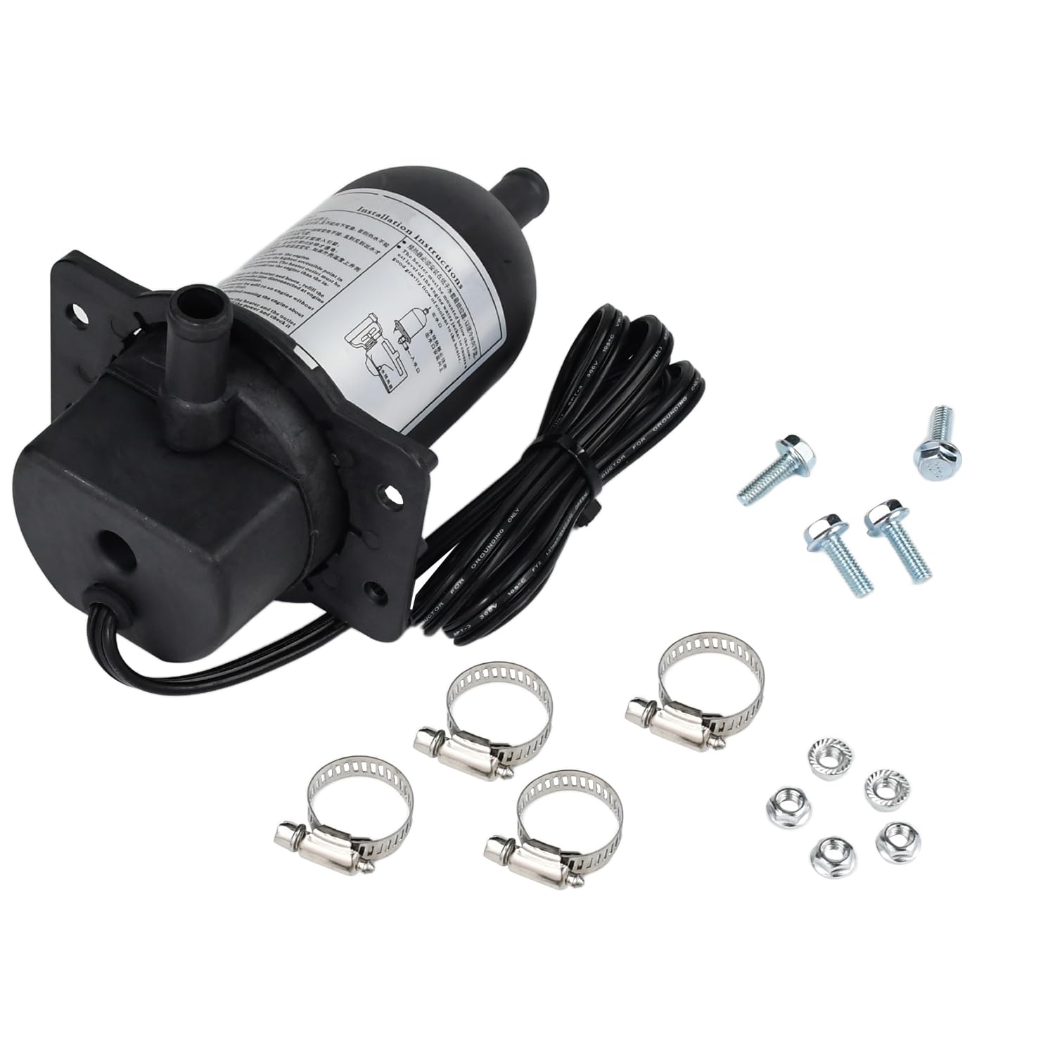 Diesel Engine Heater TPS151GT10-000 1500W Coolant Pre-Heater | 100-120°F Temperature Range | 120V Block Heater for Generators, Tractors, Marine & Construction Equipment | Winter Engine Warm-Up & Cold Weather Starting Solution