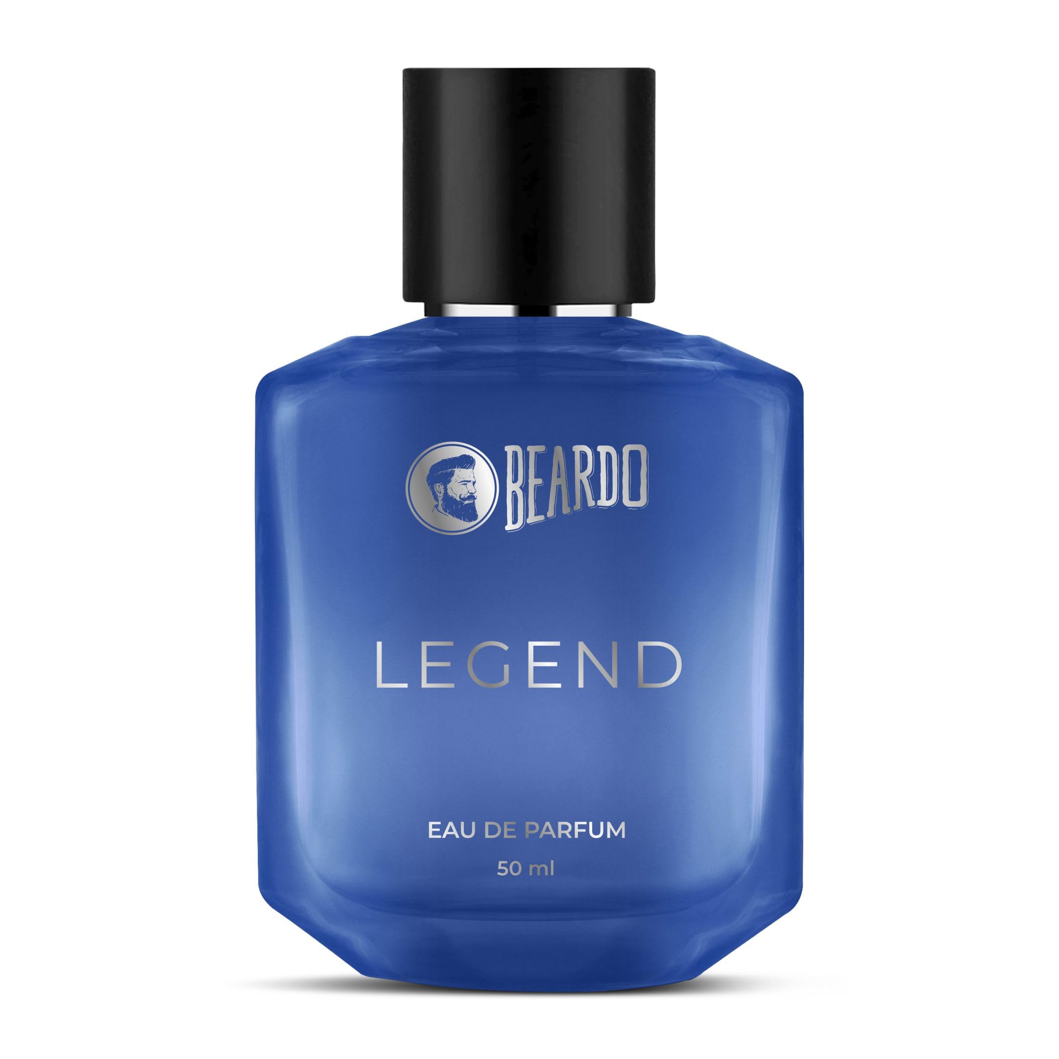 Beardo LEGEND Men's Eau De Parfum 50ml - Intense Fresh Musky Woody Fragrance | Long Lasting Cologne for Him | Perfect Valentine's Day, Christmas & Anniversary Gift for Husband/Boyfriend | Romantic Date Night, Office Wear & Special Occasions