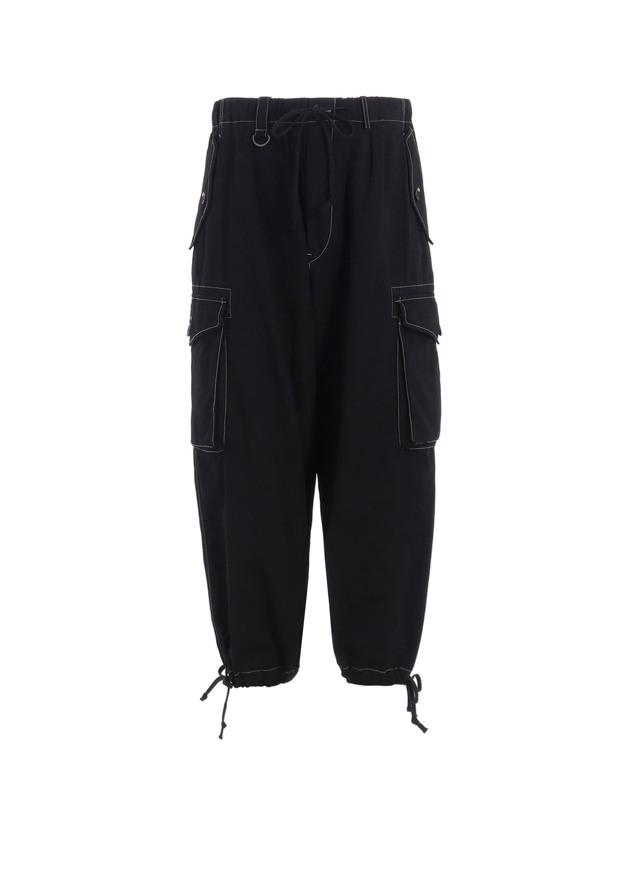 Premium Cotton Twill Garment Dyed Balloon Cargo Pants for Men - Comfortable & Stylish Outdoor Workwear & Casual Streetwear