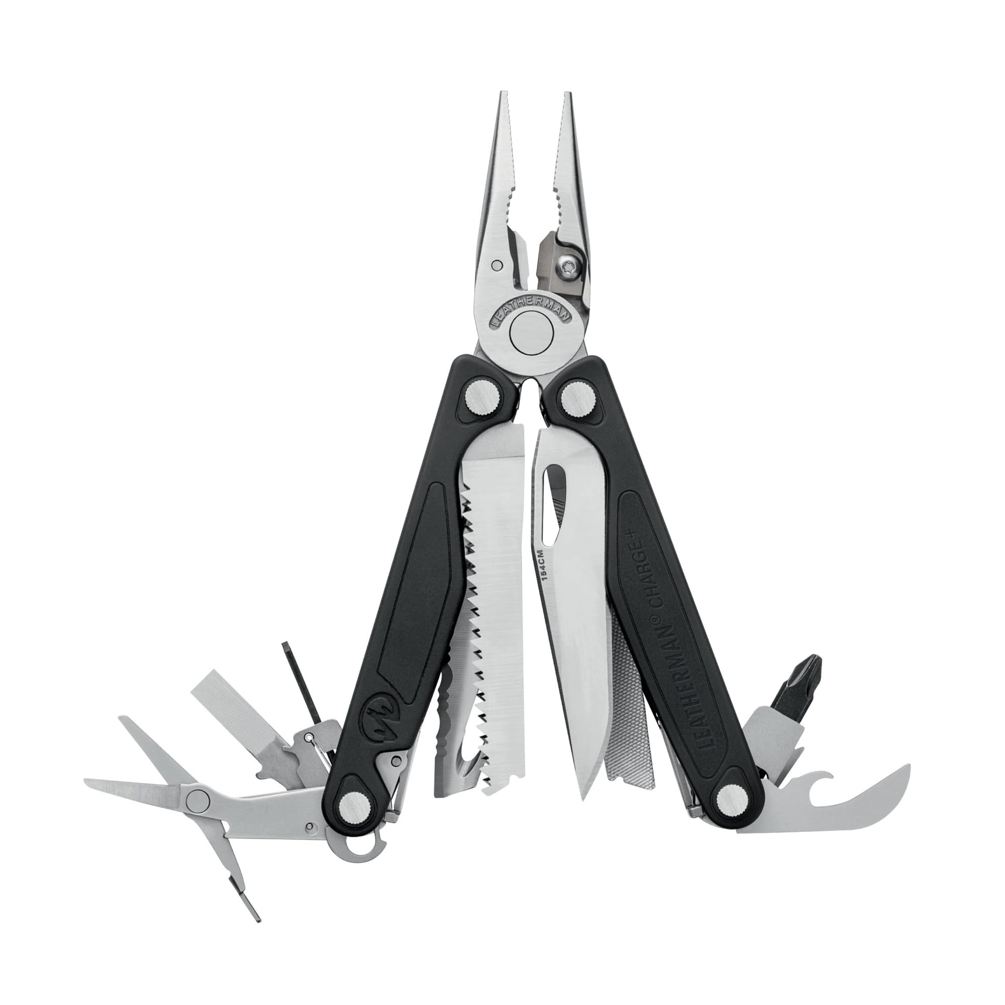 LEATHERMAN Charge Plus 19-in-1 Multi-Tool | Full-Size Stainless Steel EDC Tool for Camping, Hiking, DIY & Everyday Carry | Durable Outdoor & Home Utility Tool