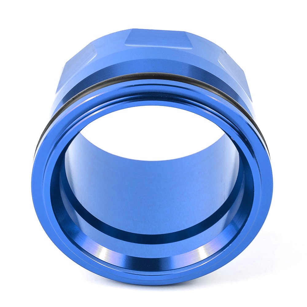 Yamaha TMAX 530 2012-2016 Motorcycle CNC Aluminum Exhaust Tip Cover - Blue - High Performance Upgrade for Enhanced Style & Protection - Perfect for Street Riding & Custom Builds