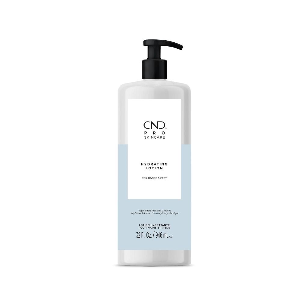 CND Pro Skincare Hydrating Lotion for Hands & Feet - 32 fl oz Moisturizing Cream for Dry Skin - Perfect for Salon, Spa & Home Use