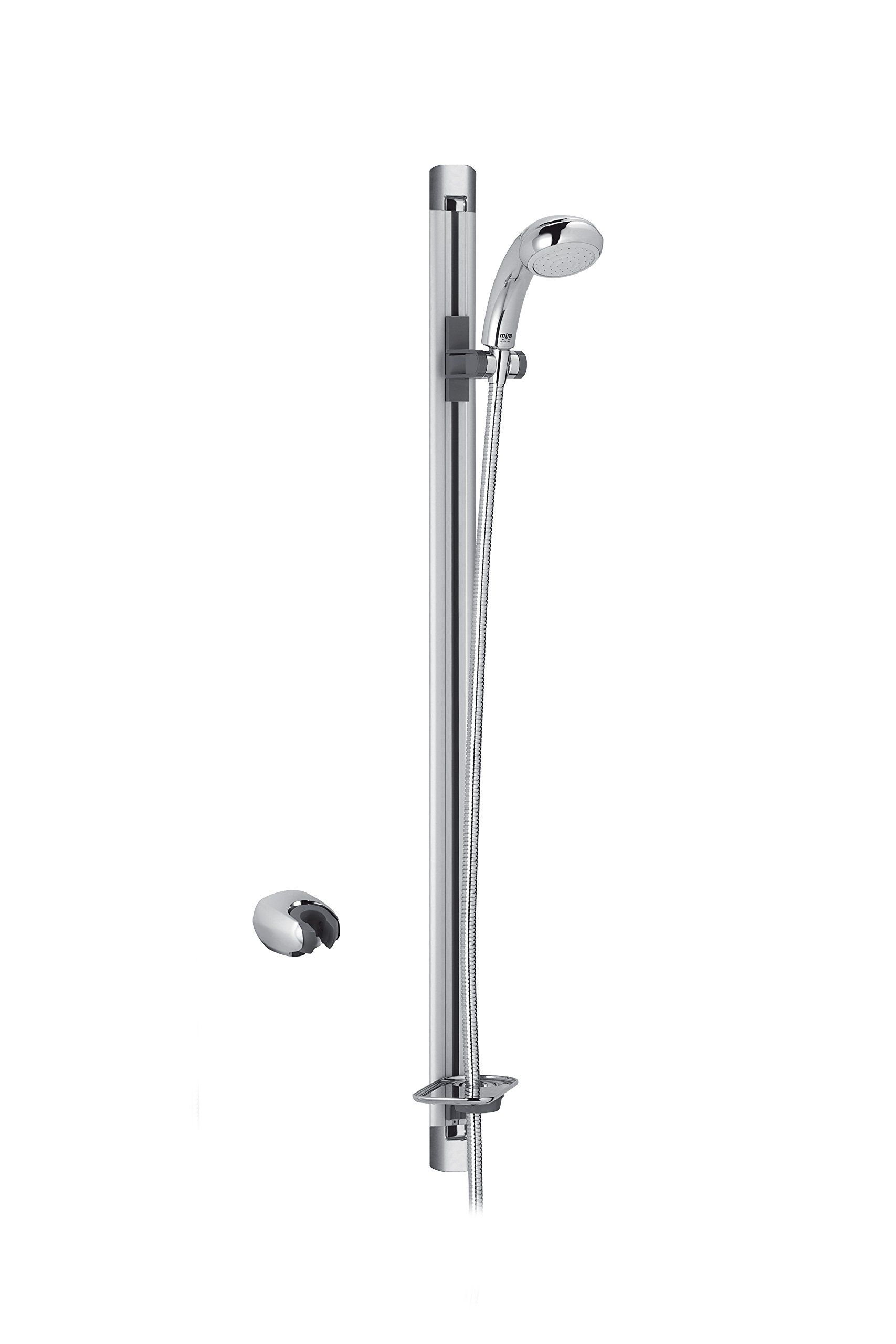 1.1603.125 Chrome Flex Shower Fittings & Shower Head Kit - Adjustable Handheld Shower System for Bathroom, Spa & RV Use