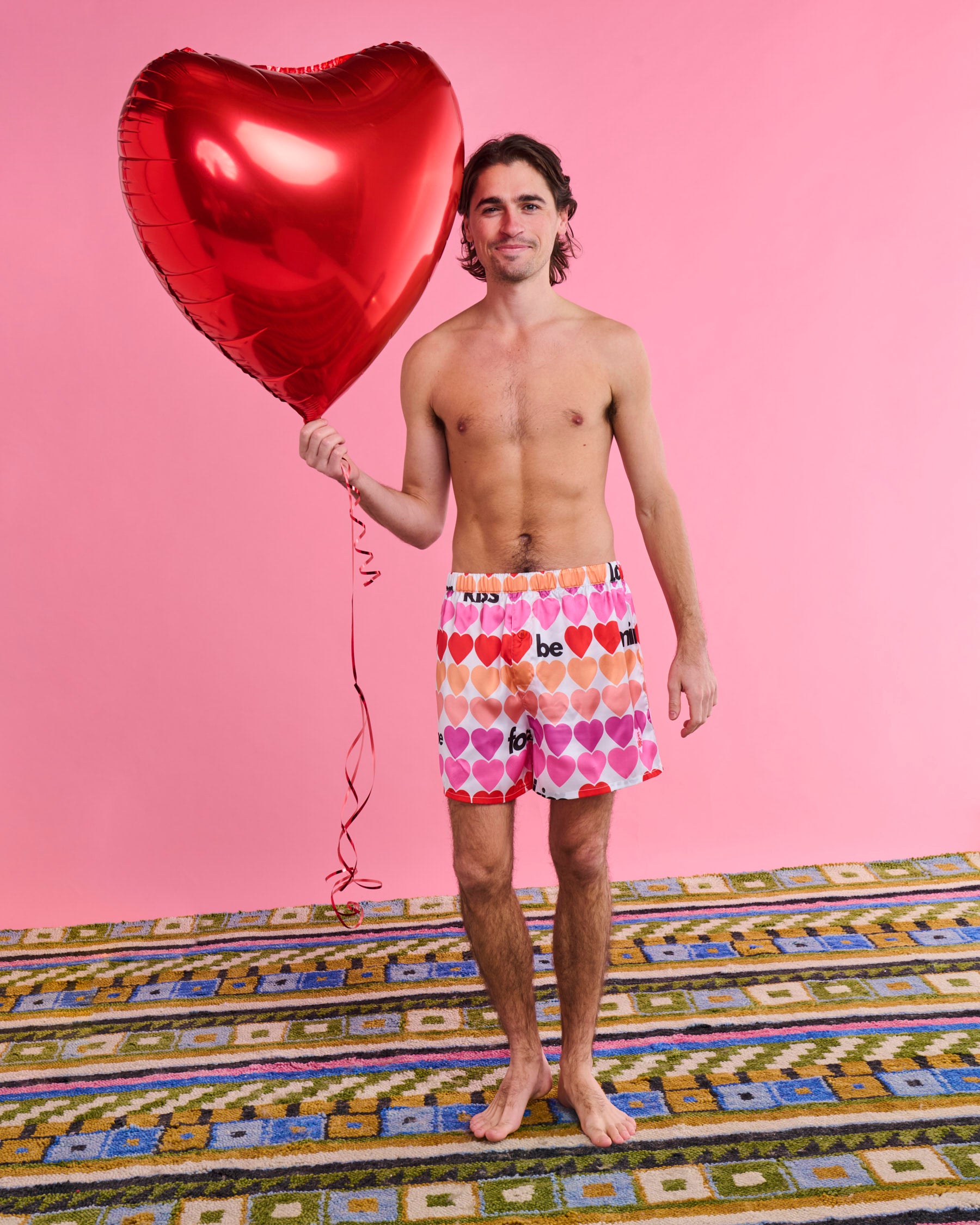 Forever Men's Eco-Friendly Satin Boxer Shorts - Soft & Breathable Underwear for Sleep, Lounge & Everyday Comfort