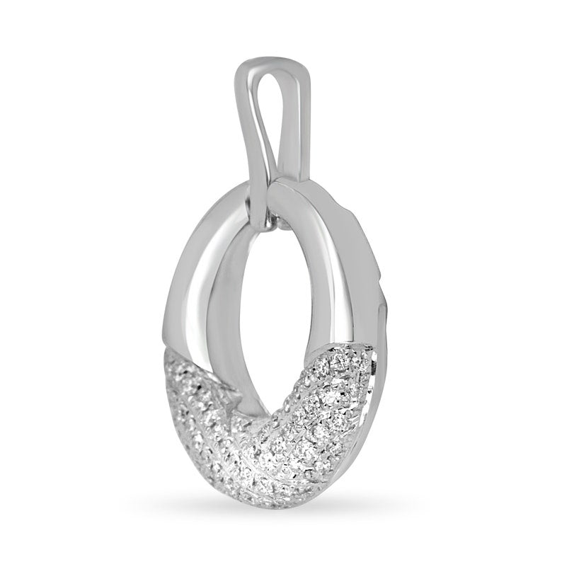 0.30 Carat Natural Round Brilliant Cut Diamond Pendant Necklace in 14K Gold - Perfect for Weddings, Anniversaries & Special Occasions