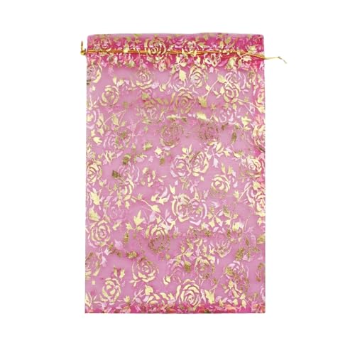 hot pink gold flower
