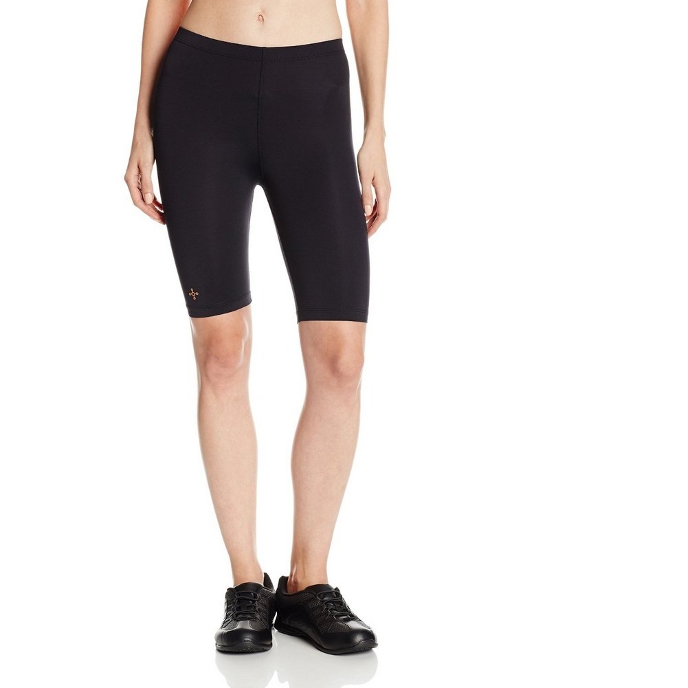 Tommie Copper Women's Recovery Compression Shorts - Post-Workout Muscle Support & Pain Relief for Yoga, Running & Active Lifestyle