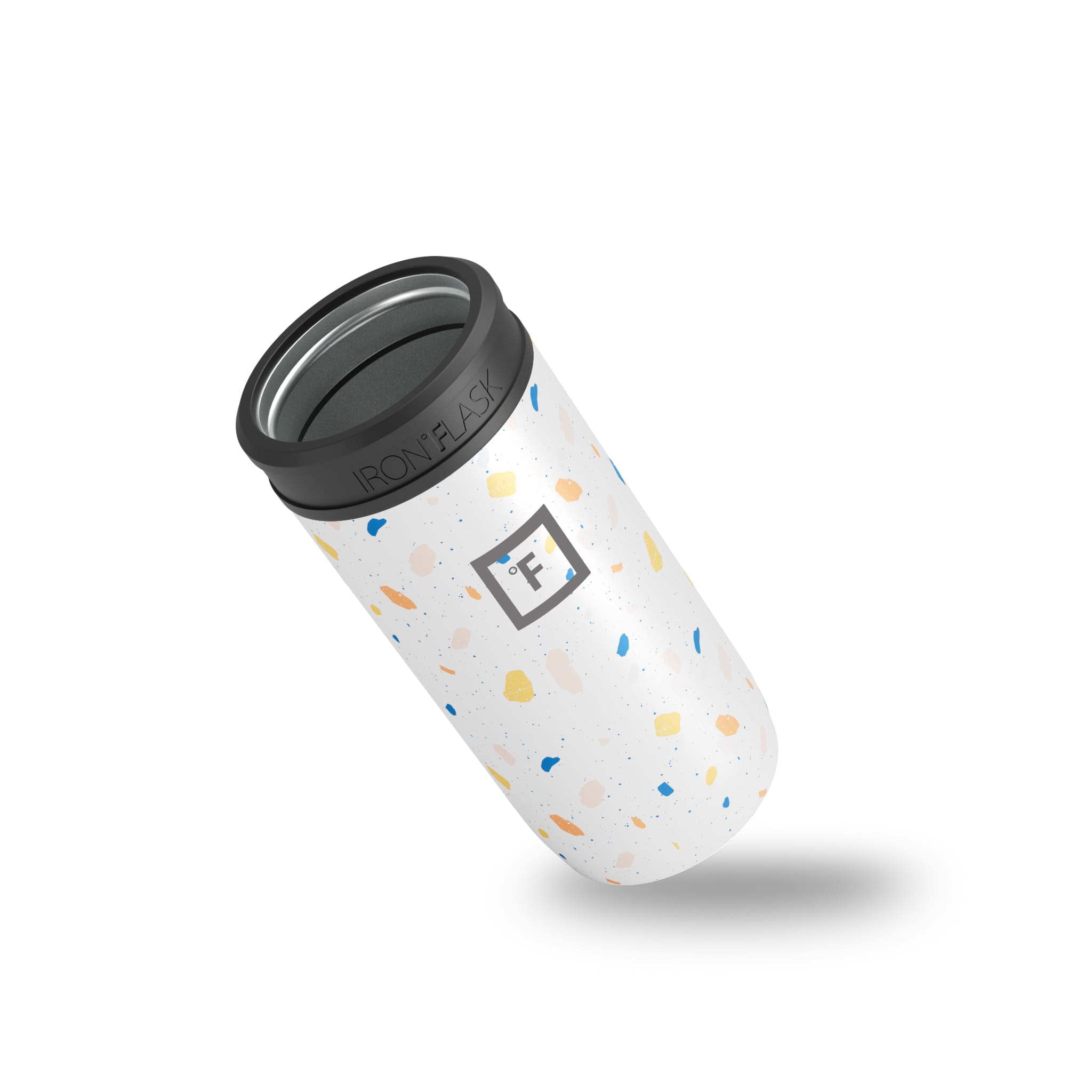 12 Oz Slim Can Cooler - Insulated Beer & Soda Can Holder for Camping, Tailgating & Outdoor Activities - Keeps Drinks Cold for Hours