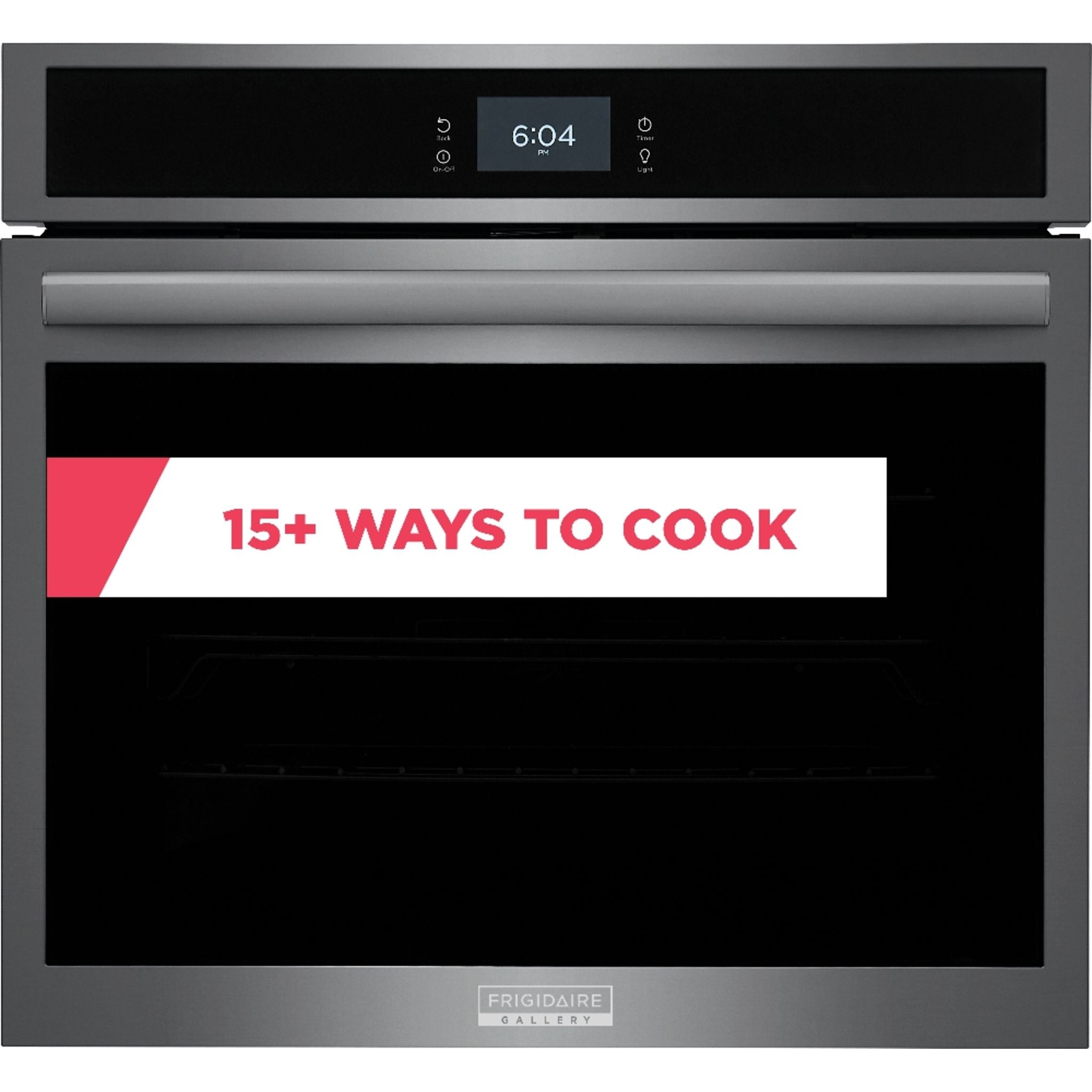 Frigidaire Gallery 30 Inch True Convection Wall Oven - Stainless Steel (Model GCWS3067AD) | Built-in Electric Oven with Even Baking for Home Kitchen & Baking Enthusiasts